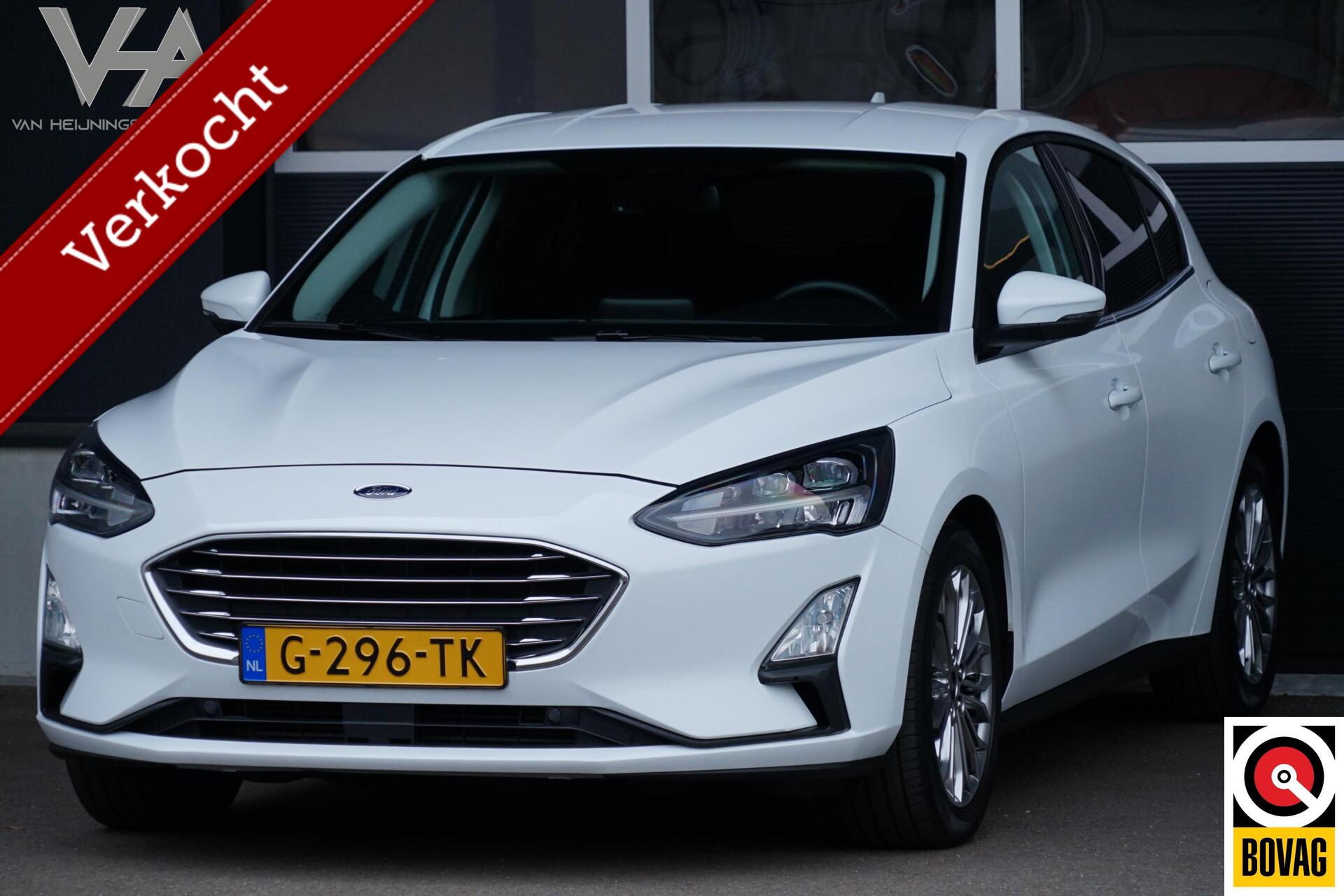 Ford Focus 1.0 EcoBoost Titanium Business, CarPlay, keyless 2019 - voorkant