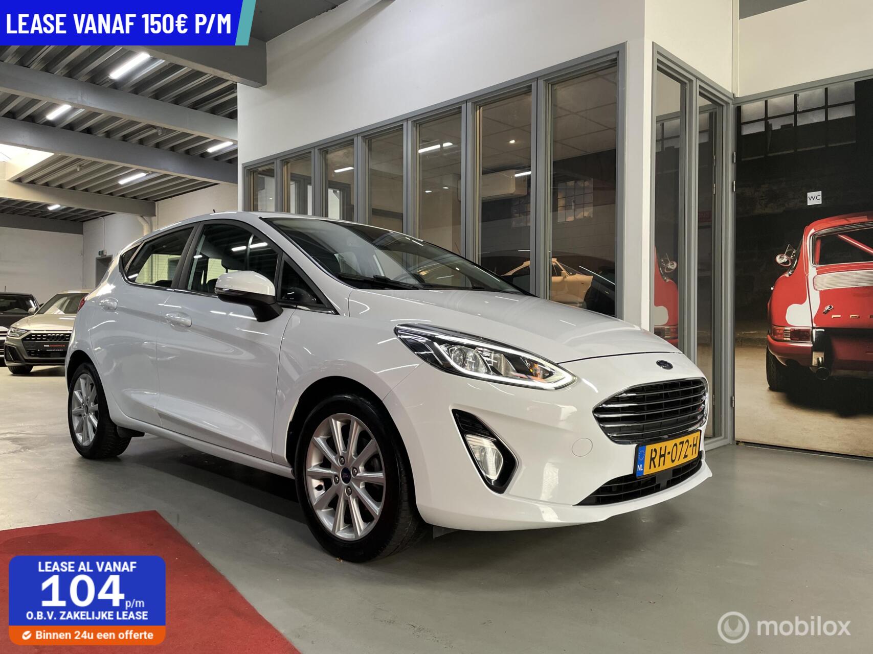 Ford Fiesta 1.0 EcoBoost LED Sportvelgen Cruise Nw APK 2017 - voorkant
