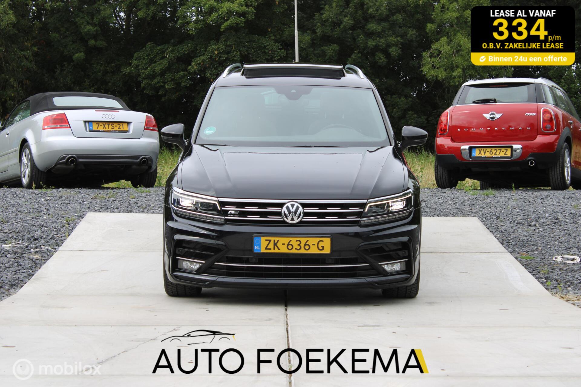 Volkswagen Tiguan 1.5 TSI ACT Highline Business R PANO ADAPTIVE 2019 - voorkant