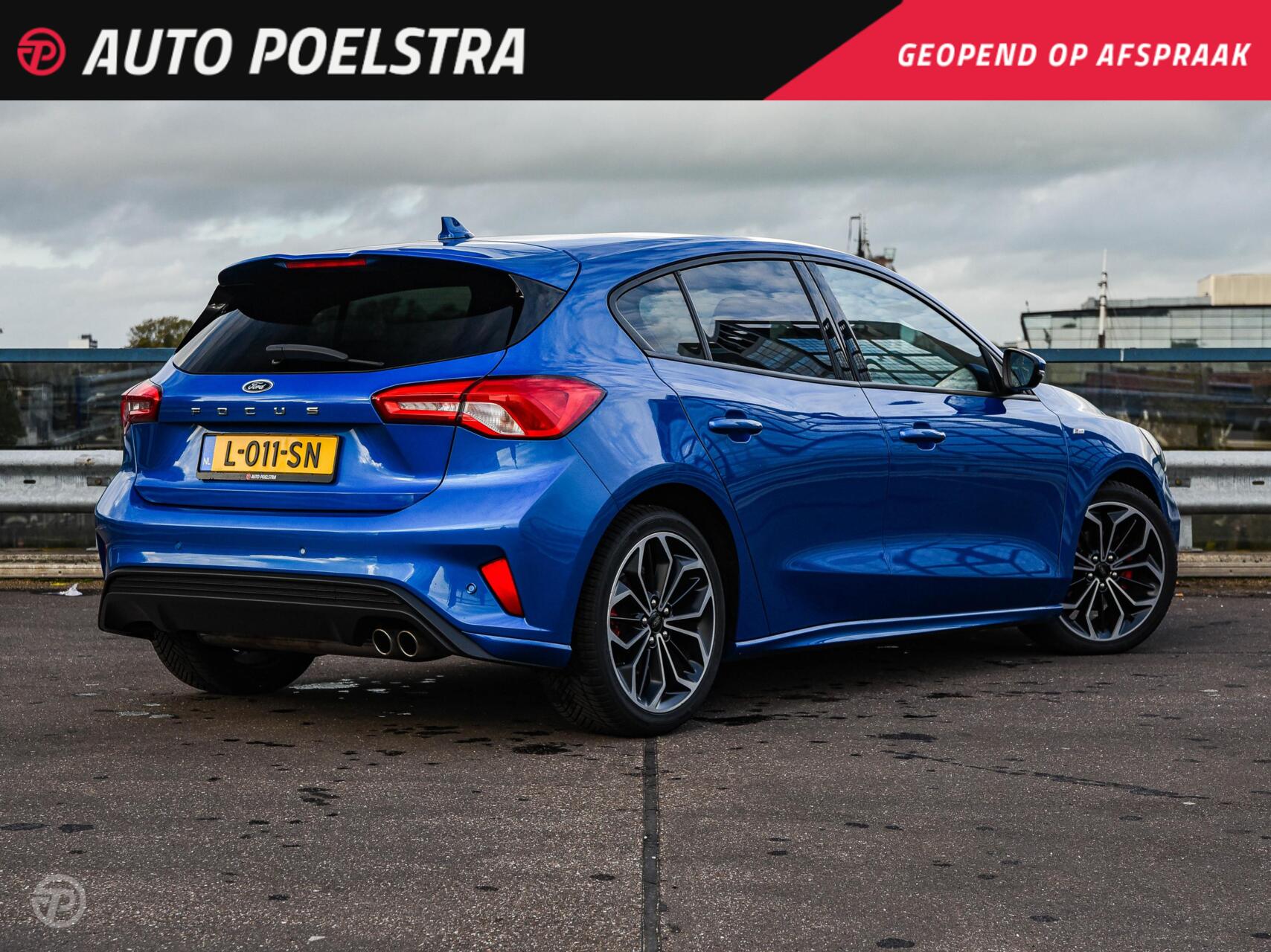 Ford Focus 1.0 EcoBoost ST-Line LED HUD B&O Cruise Control Adaptief Keyless 18" 2019 - voorkant