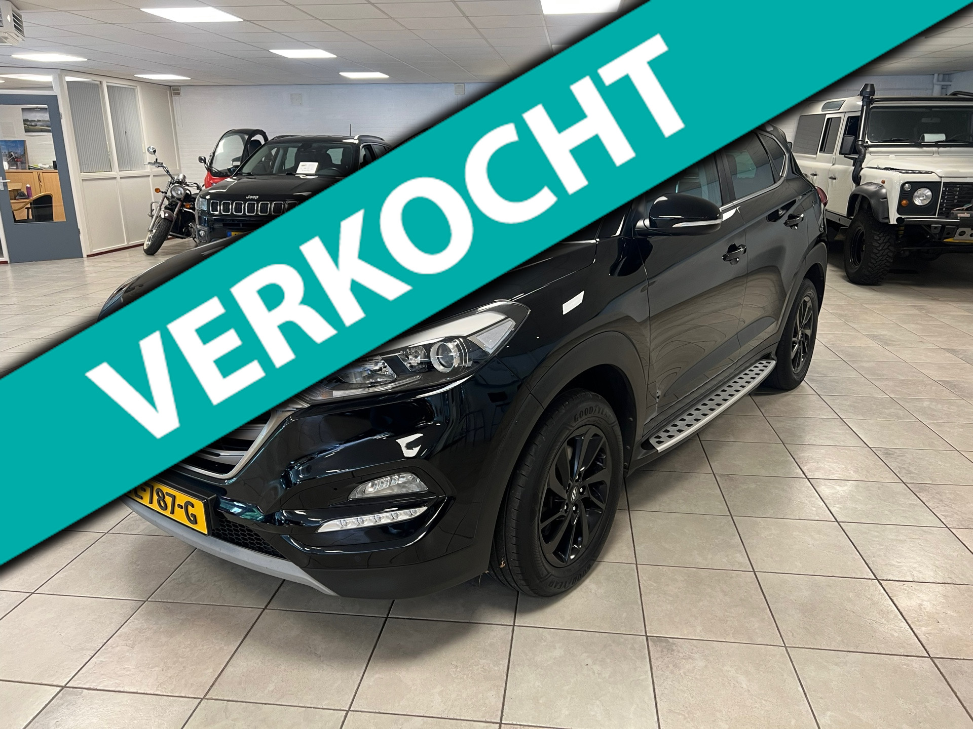Hyundai Tucson 1.6 GDi Comfort Apple car play, Android auto, Climate controle, Incl 6 maanden BOVAG garantie 2018 - voorkant