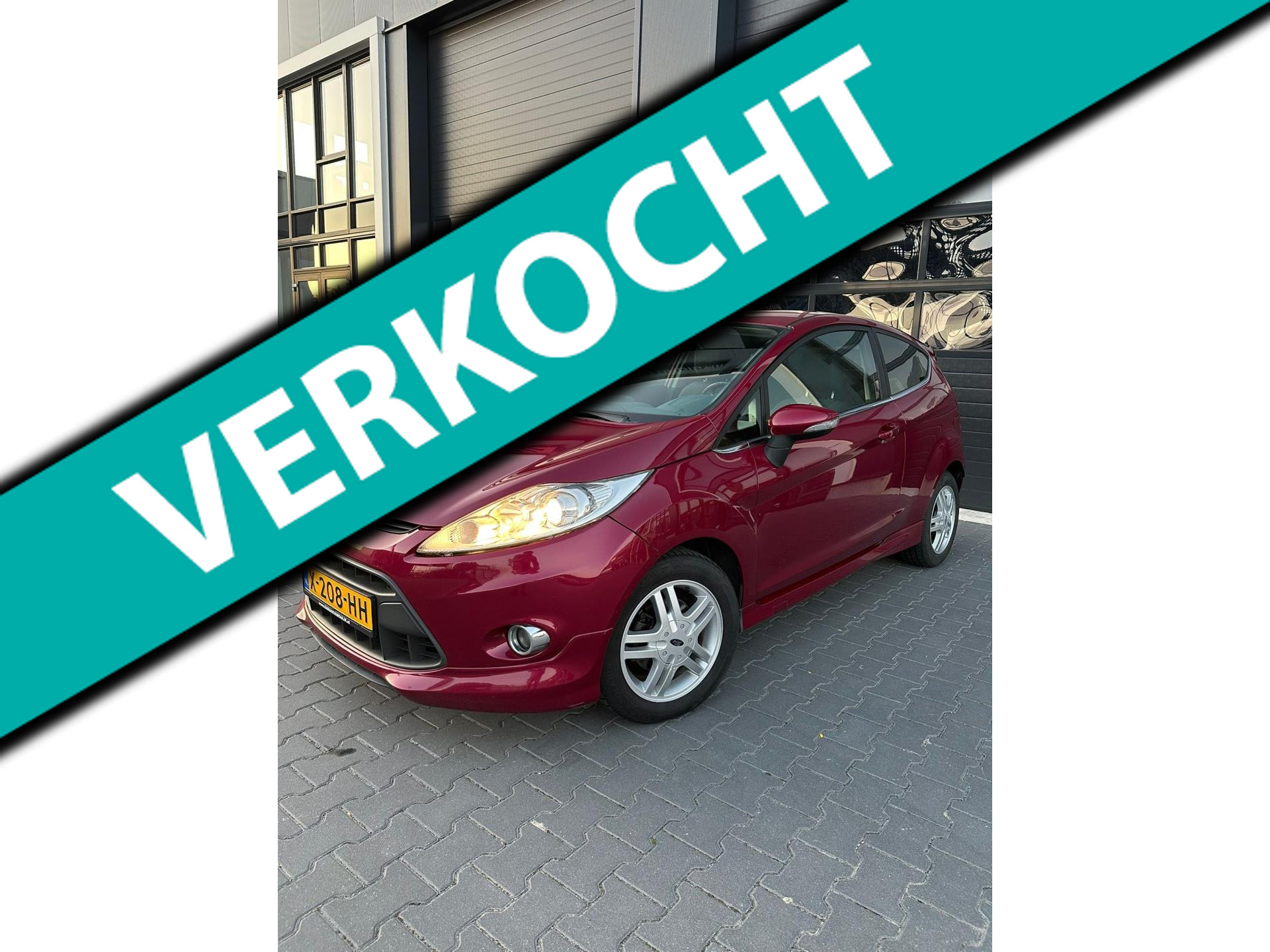 Ford Fiesta 1.6 Ghia 2009 - voorkant