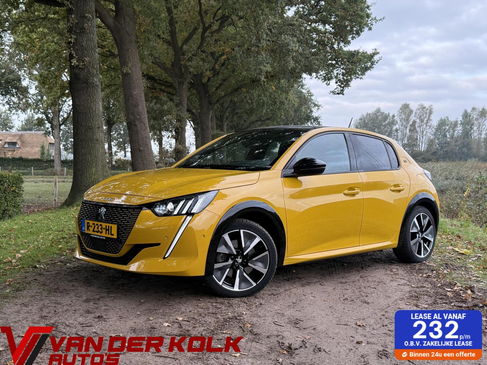 Peugeot 208 EV GT 350 50 kWh Navi Cruise Climate Camera Sensoren 2020 - voorkant
