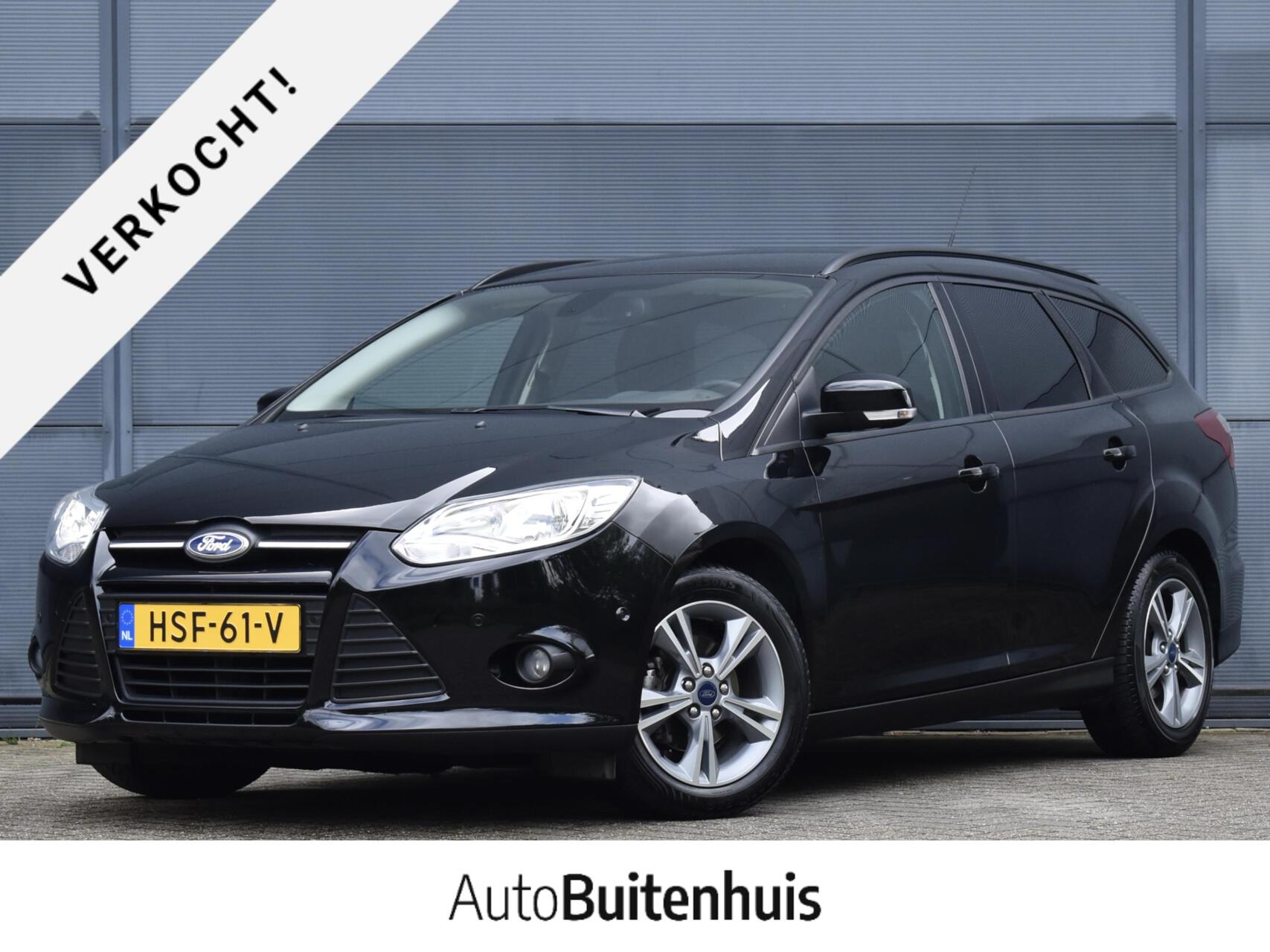 Ford Focus 1.0 Titanium|NAVI|STOELVERWARMING|PARKEERHULP|TREKHAAK 2014 - voorkant