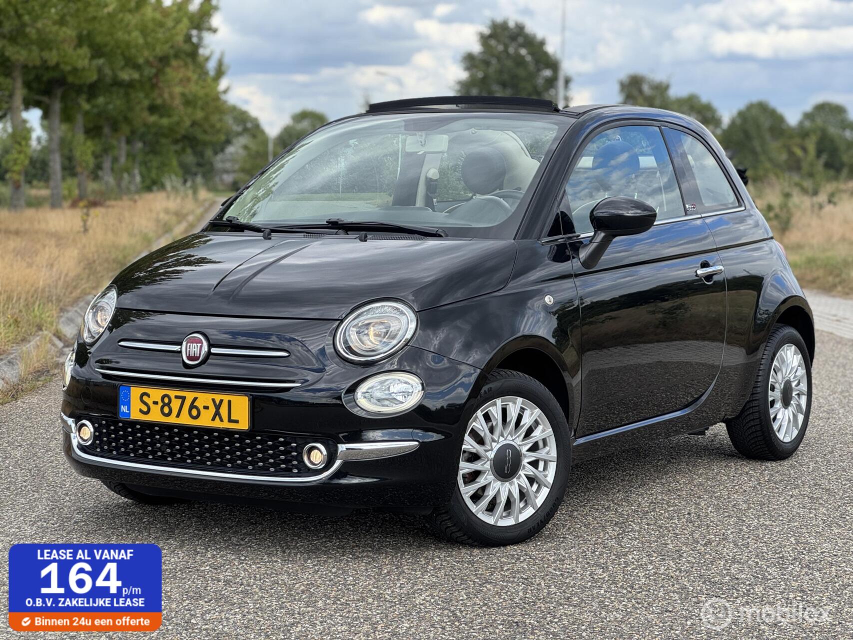 Fiat Fiat 500 C 1.2 Lounge Cabrio 2017 2017 - voorkant