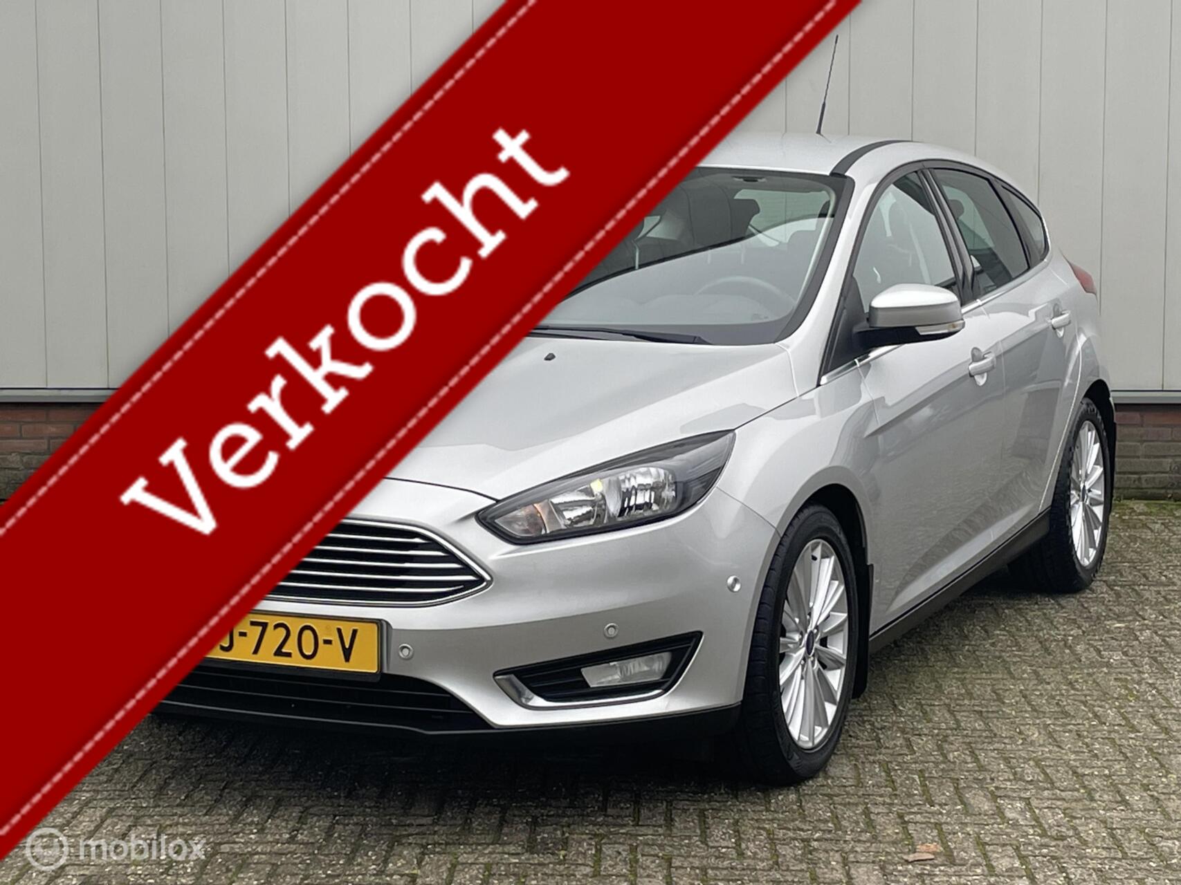 Ford Focus 1.0 Titanium [ Org NL auto, Dealer onderhouden, Nieuwstaat auto ] 2016 - voorkant