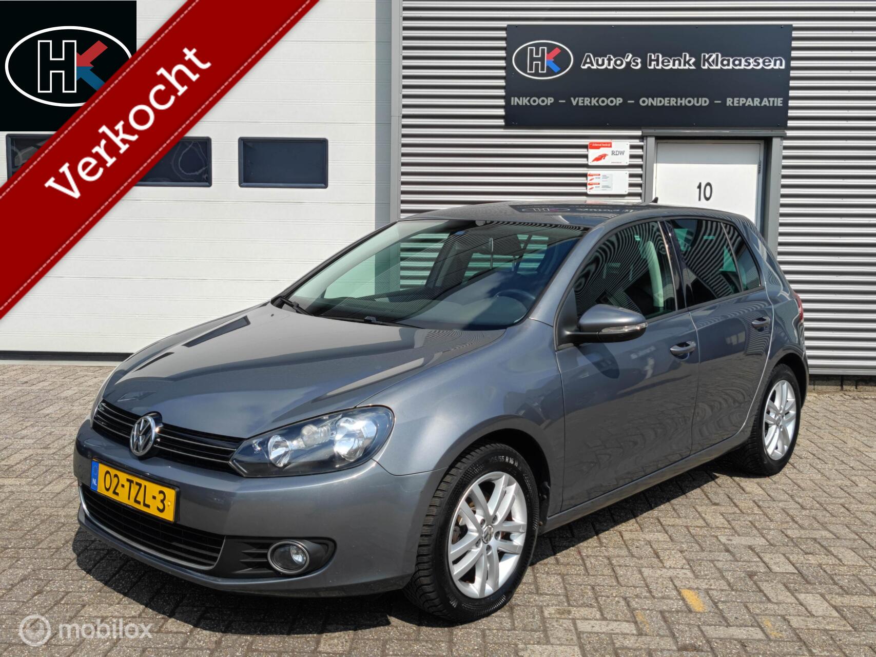 Volkswagen Golf 5-deurs 1.2TSi 105pk H6 Highline Clima Navi 2012 - voorkant