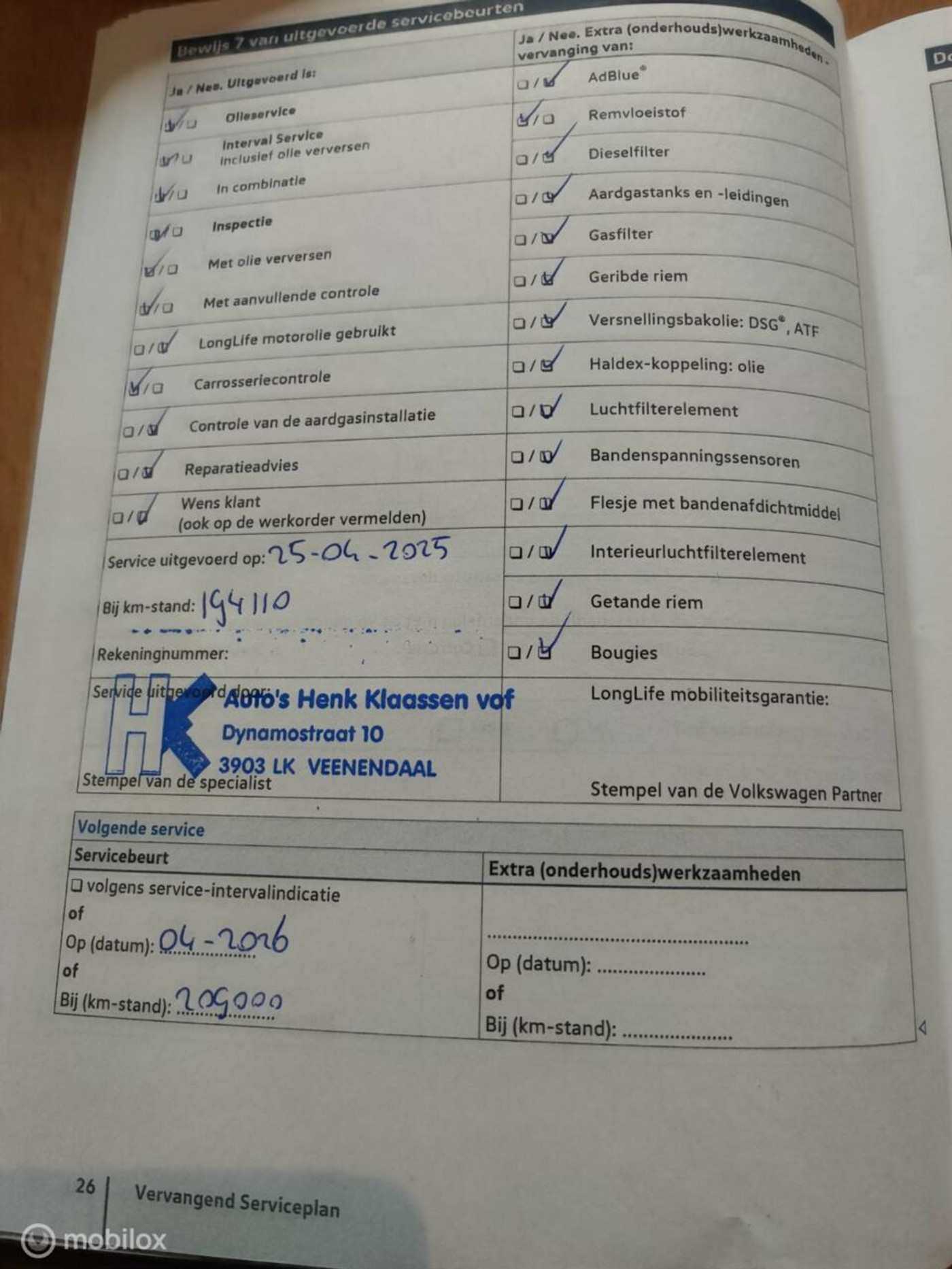 Foto van Volkswagen Golf