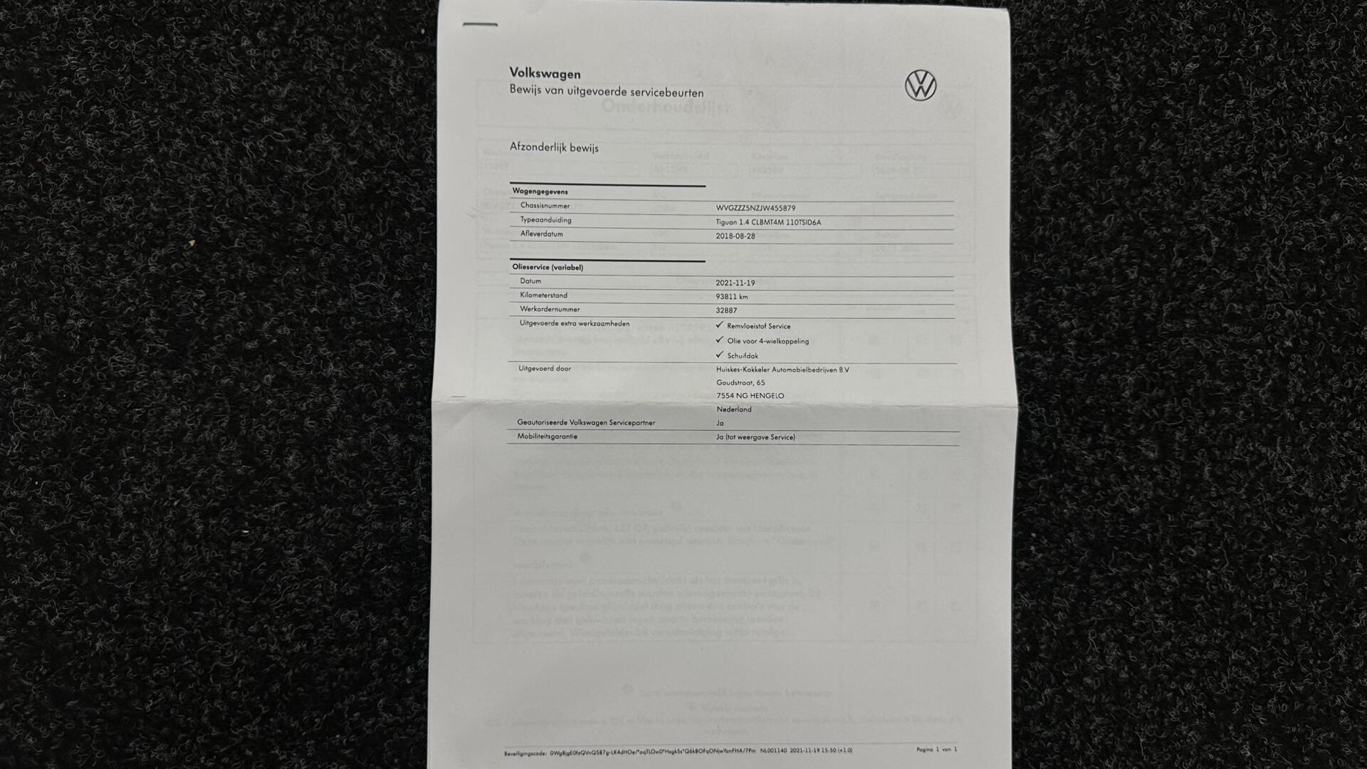 Foto van Volkswagen Tiguan