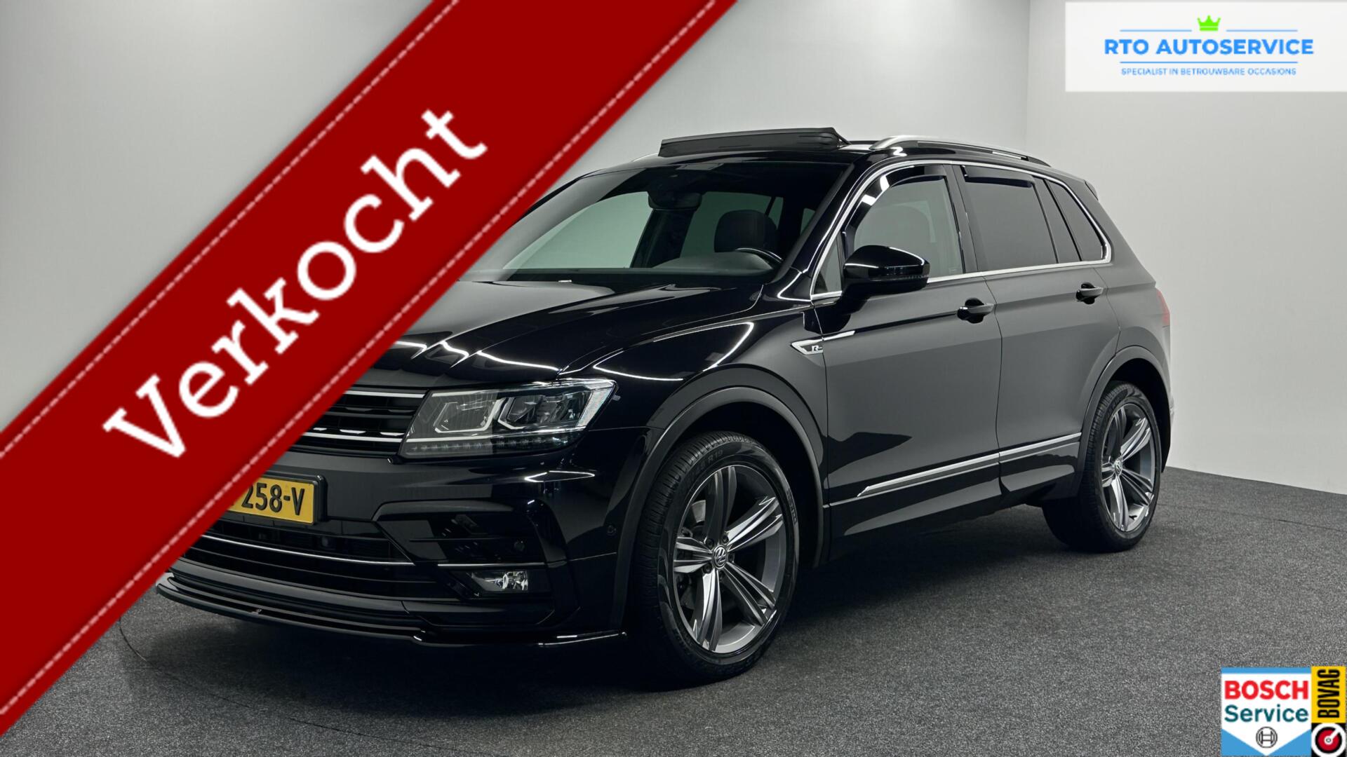 Volkswagen Tiguan 1.4 TSI 4Motion Highline Business R CAMERA TREKHAAK ECC LM CRUISE PANO. 2018 - voorkant