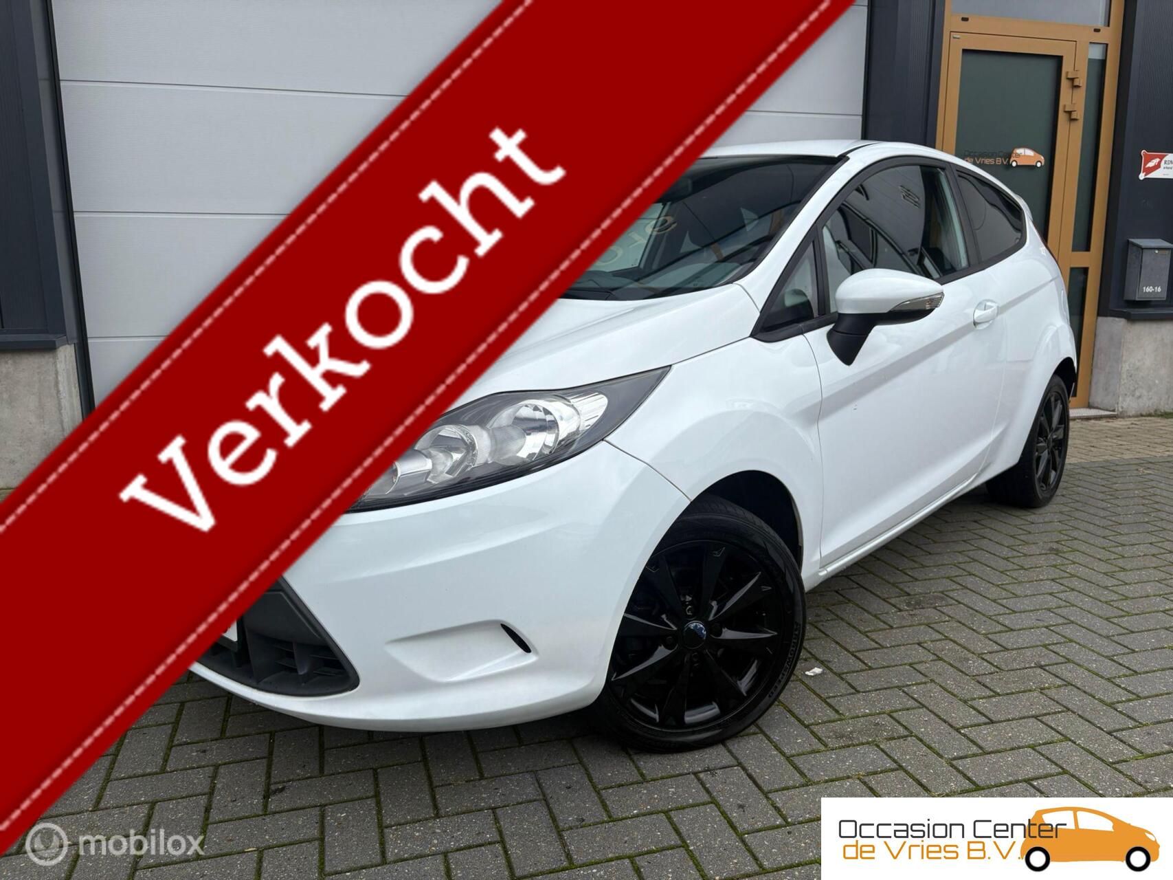 Ford Fiesta 1.25 Airco Velgen Elektrisch Pakket Bluetooth 2010 - voorkant