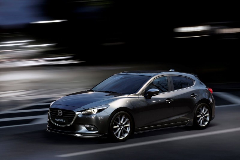 Mazda 3 2.0 S.A. 120 GT-M 2018 - voorkant