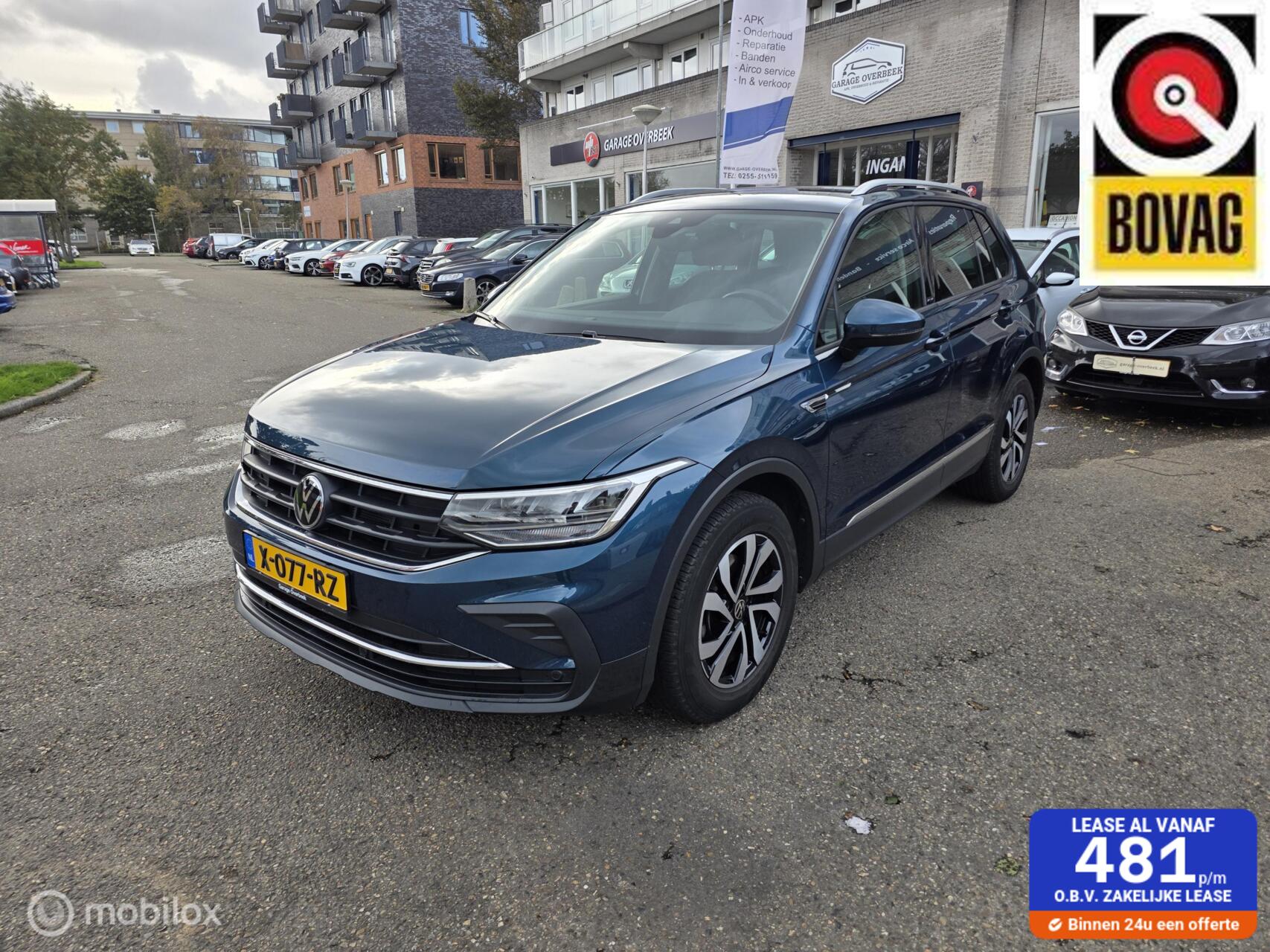 Volkswagen Tiguan 1.5 TSI Active 2022 ACC/LED/CAM/TREKHAAK!! 2022 - voorkant