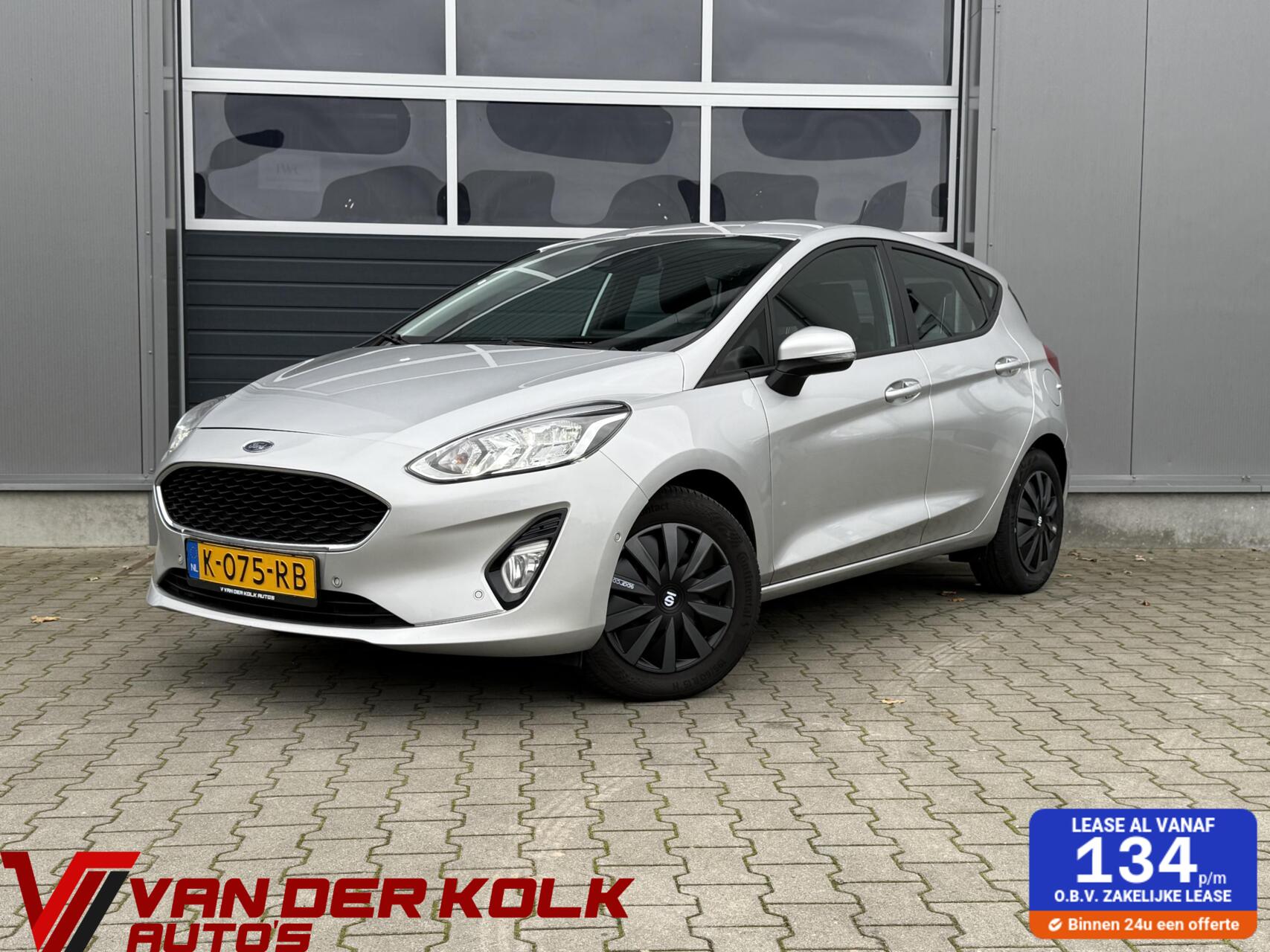 Ford Fiesta 1.0 EcoBoost Connected LED CarPlay Navi Cruise Airco 2021 - voorkant