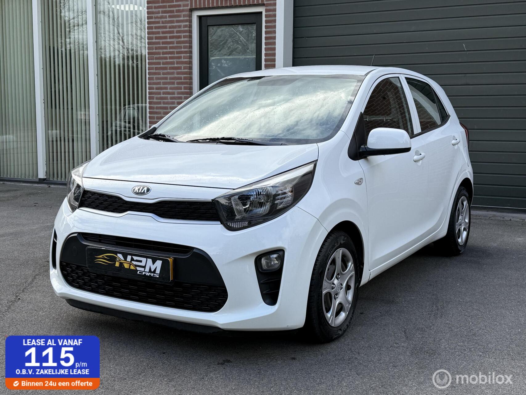 Kia Picanto 1.0 CVVT EconomyPlusLine 2018 - voorkant