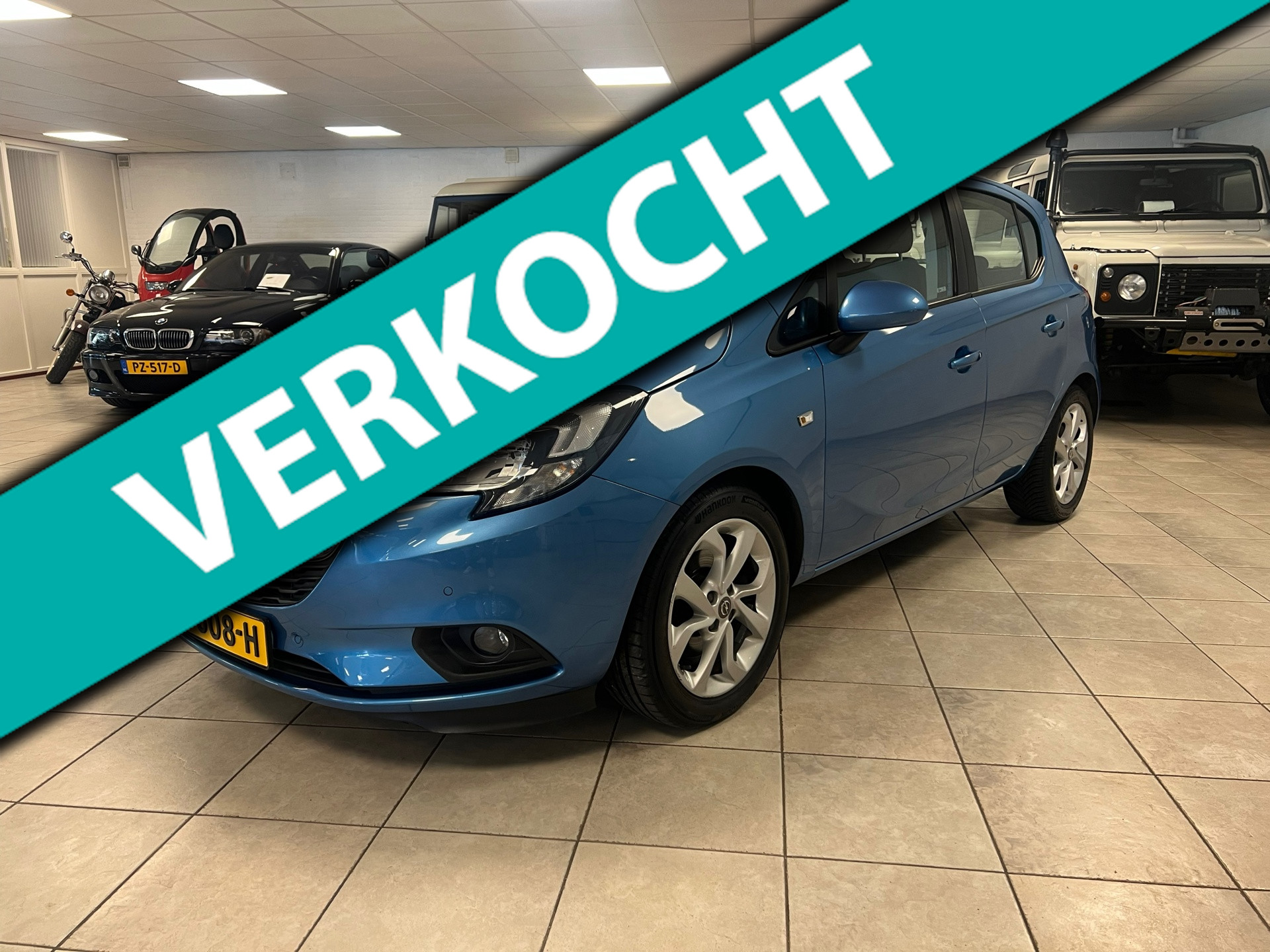 Opel Corsa 1.0 Turbo Online Edition. Dealer onderhouden, Navi, Cruise controle. 2018 - voorkant