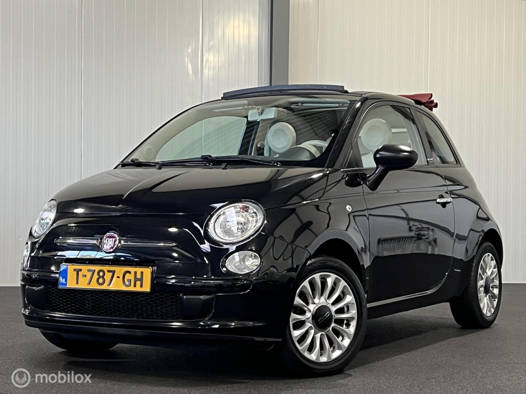 Fiat Fiat 500 1.2 Lounge [ Carplay airco camera LM ] 2013 - voorkant