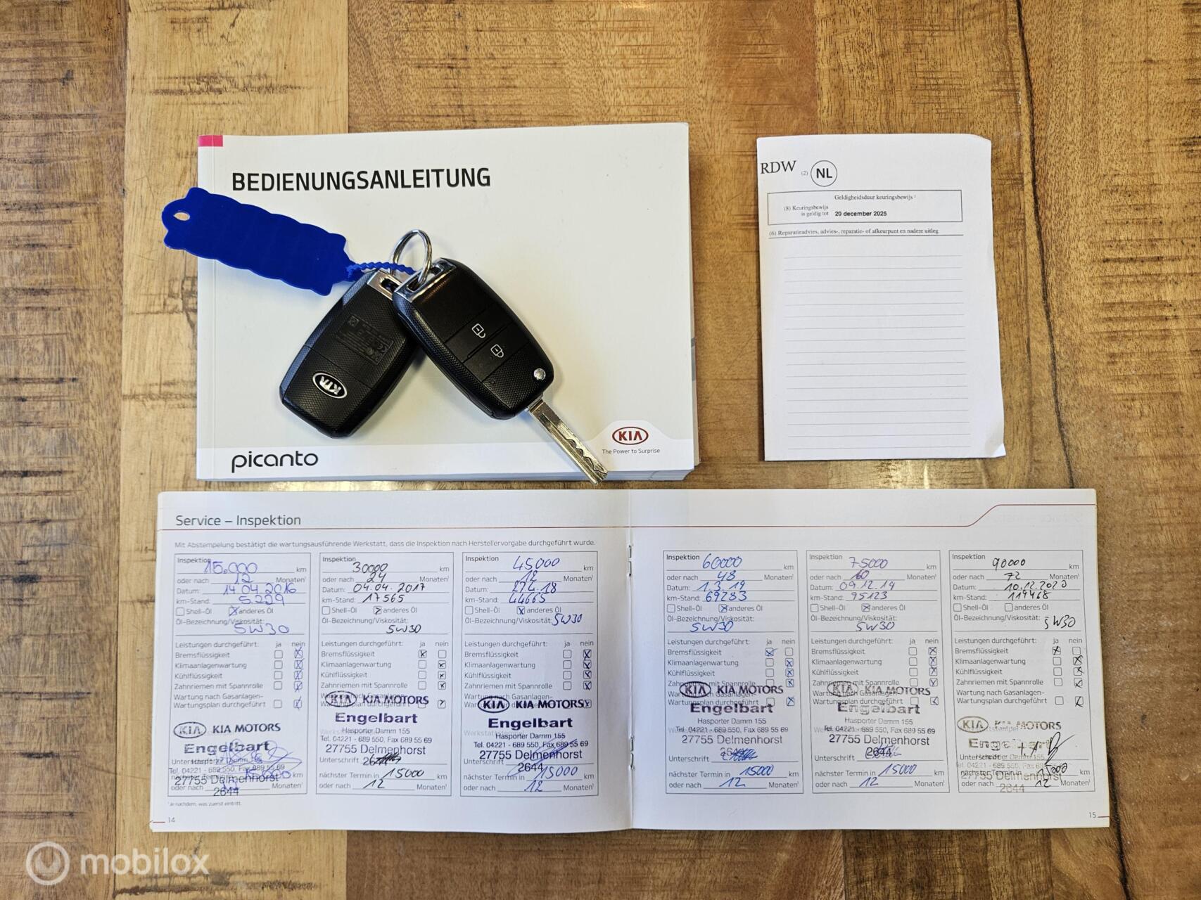 Foto van Kia Picanto