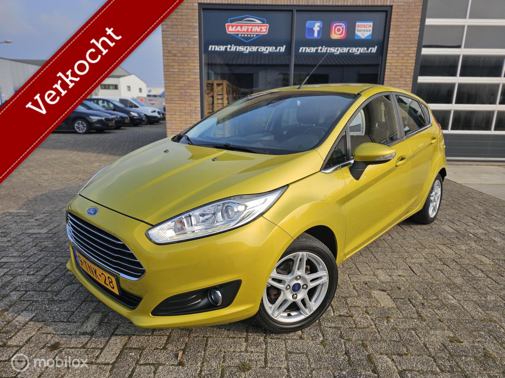 Ford Fiesta 1.0 EcoBoost Titanium! ZEER NETTE STAAT! 2014 - voorkant