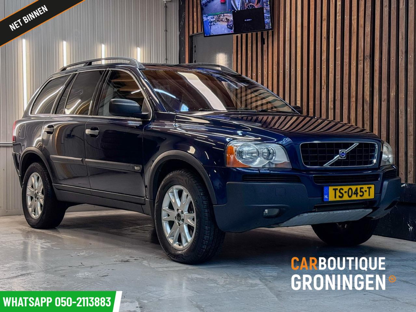 Volvo Xc90 2.5 T Exclusive 7p | AUTOMAAT | LEDER | TREKHAAK 2003 - voorkant