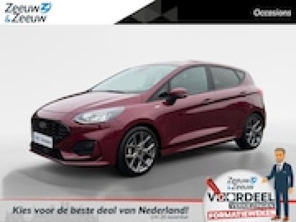 Ford Fiesta 1.0 EcoBoost Hybrid ST-Line 2022 - voorkant
