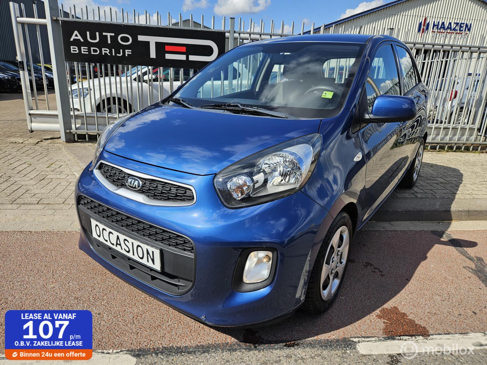 Kia Picanto 1.0 CVVT EconomyPlusLine 2016 - voorkant