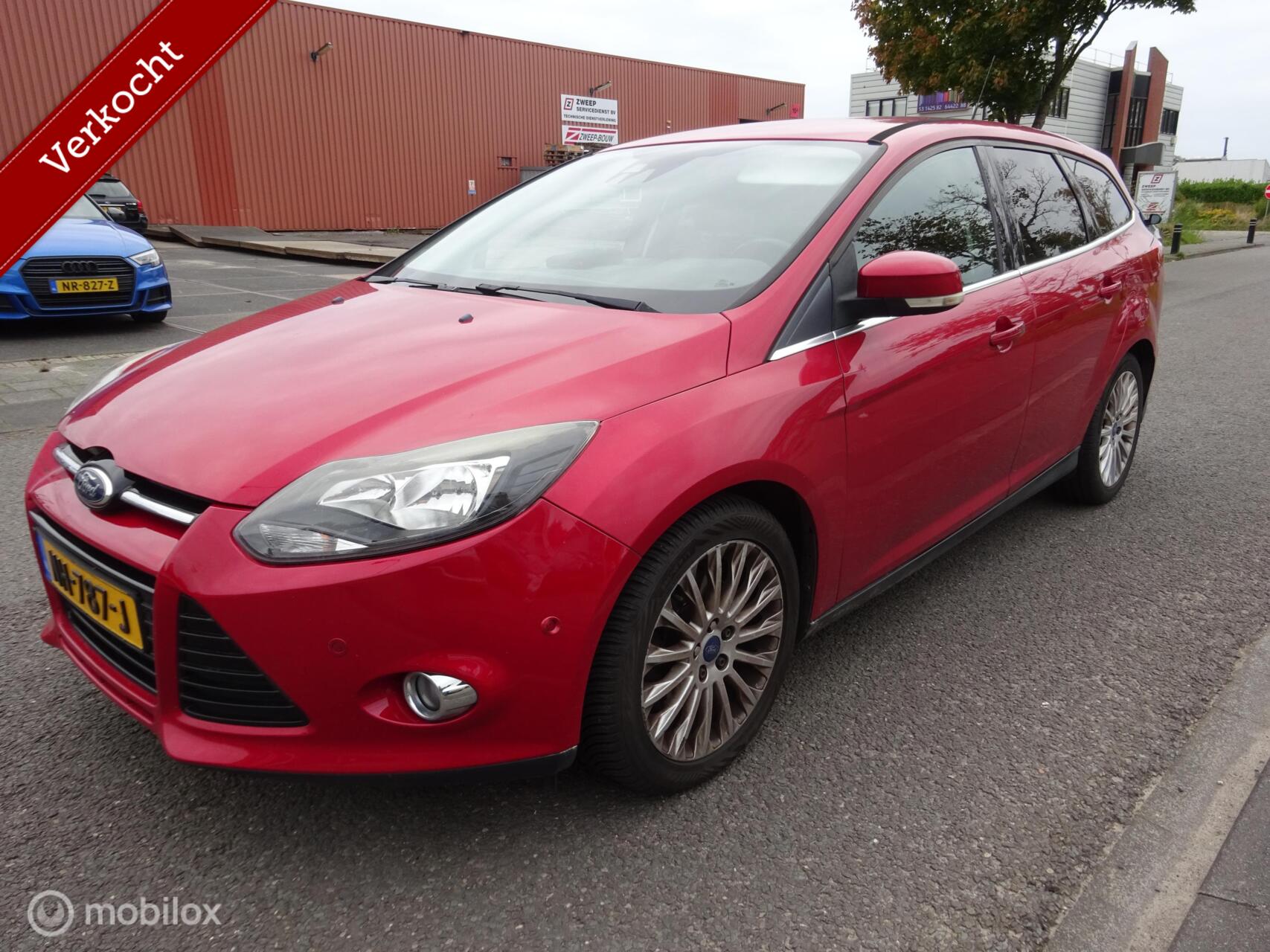 Ford Focus 1.6 EcoBoost Lease Titanium 2012 - voorkant