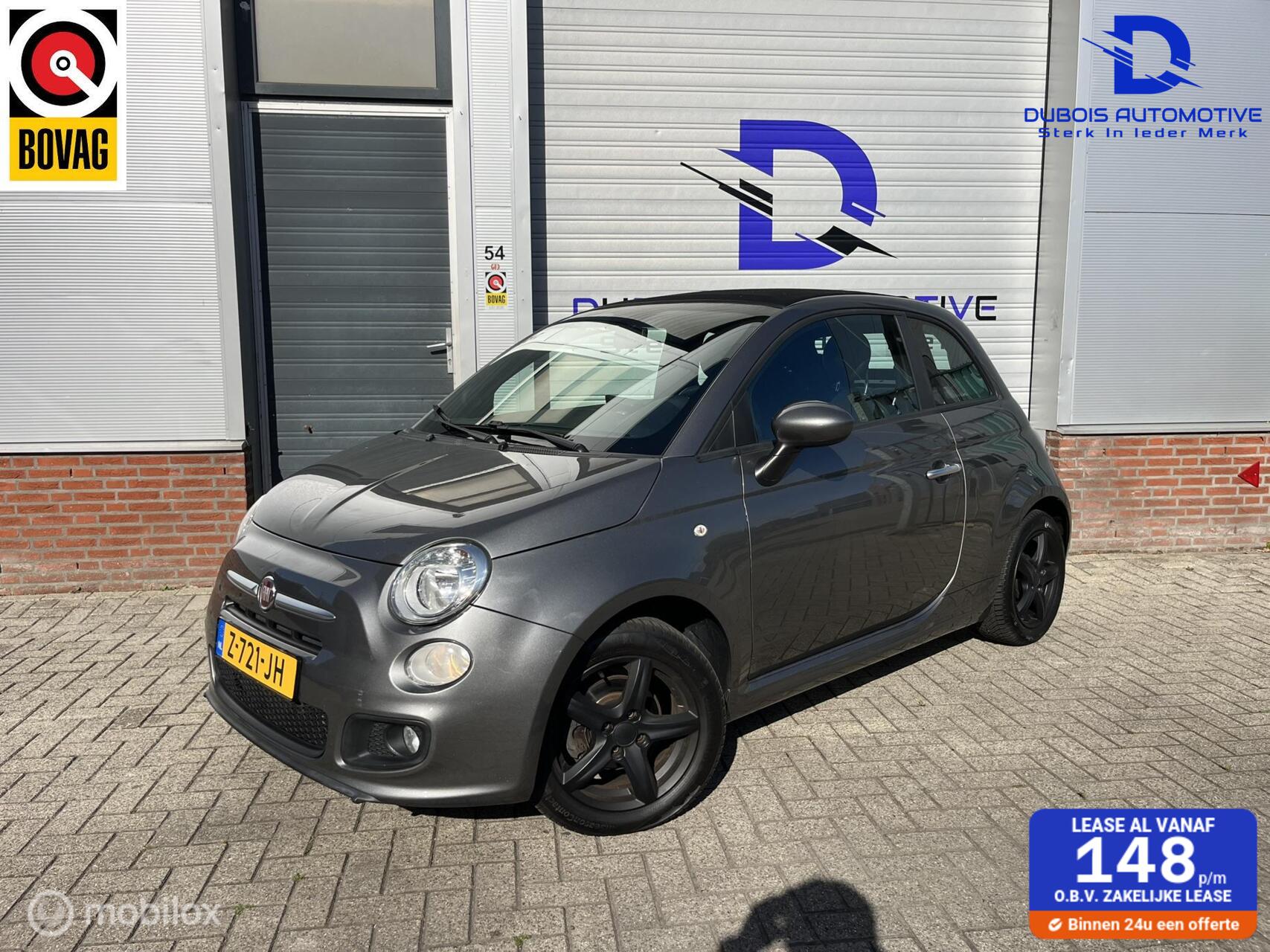 Fiat Fiat 500 1.2 S |DIGITAL DASH|CARPLAY|PDC|AIRCO|TOPSTAAT 2015 - voorkant