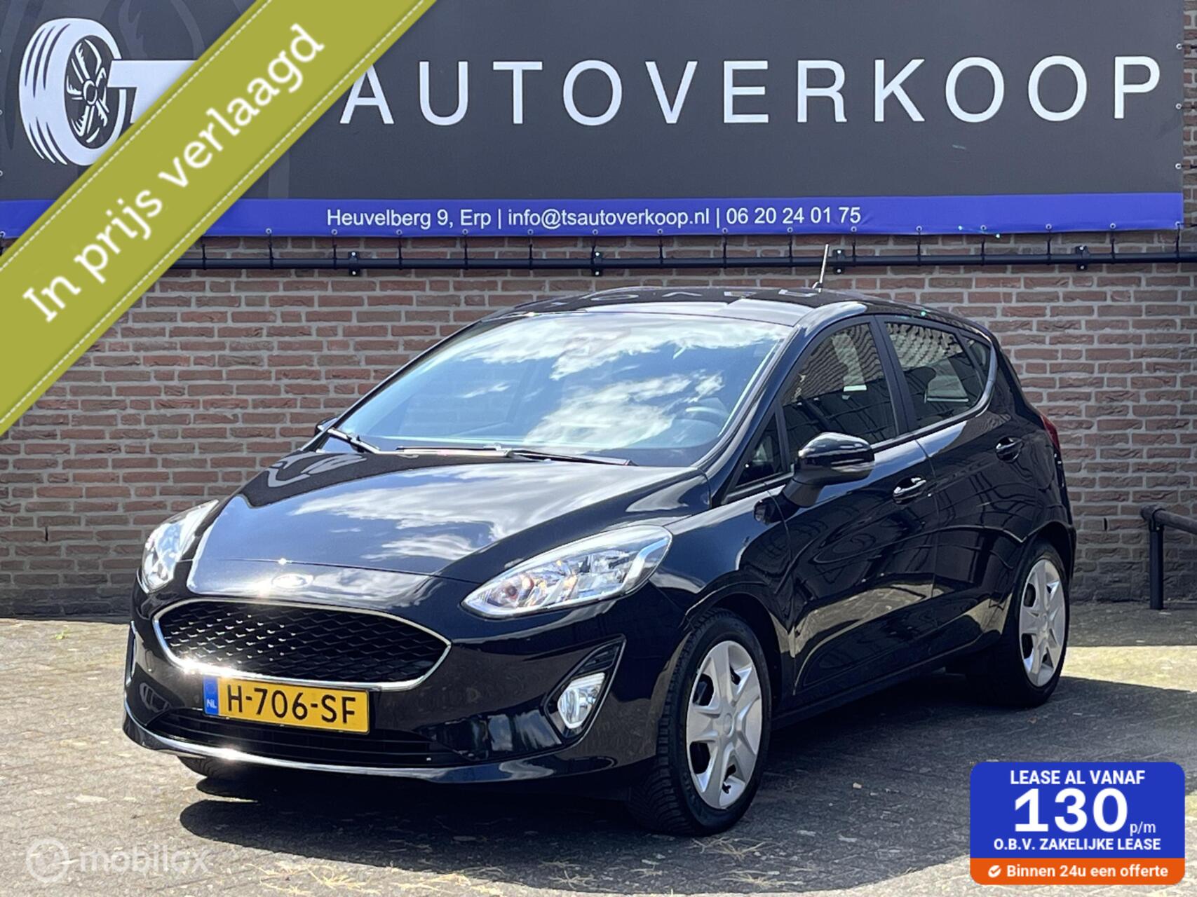 Ford Fiesta 1.0 EcoBoost Connected NAVIGATIE+PARKEERSENSOREN 2020 - voorkant
