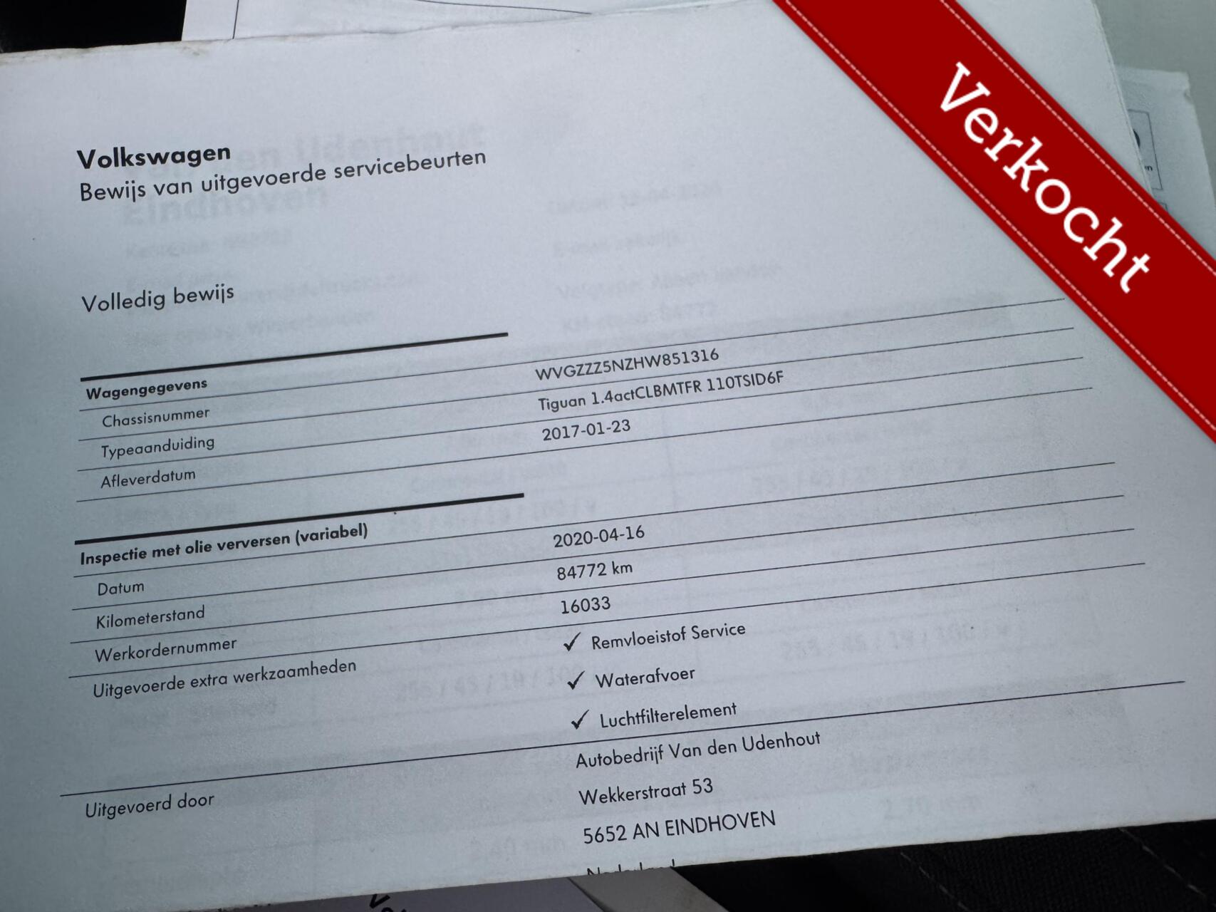 Foto van Volkswagen Tiguan