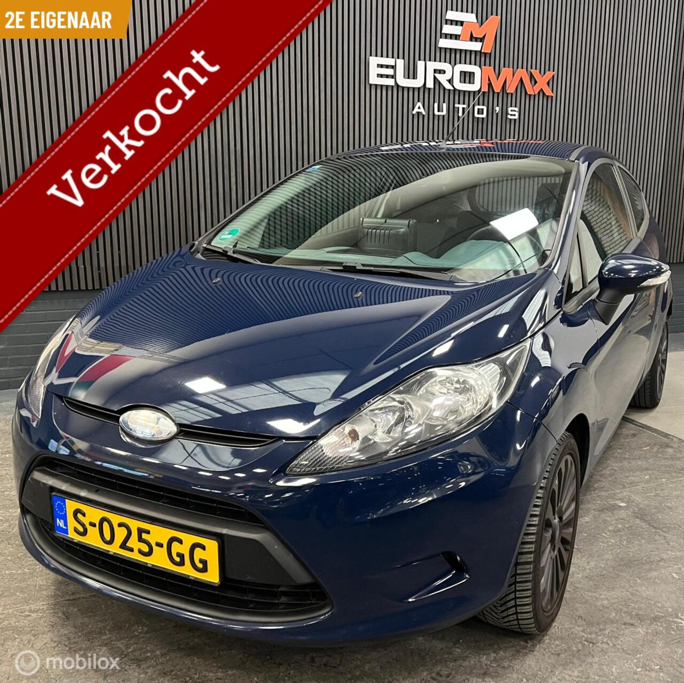 Ford Fiesta 1.25 Ghia 2e Eigenaar - Navigatie - Airco 2009 - voorkant