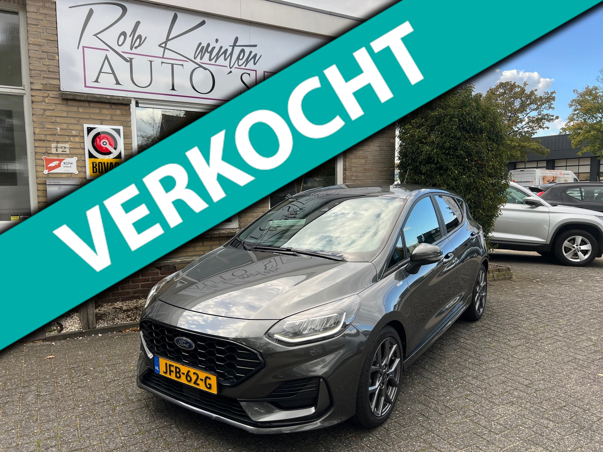 Ford Fiesta 1.0 EcoBoost Hybrid ST-Line X Automaat 2022 - voorkant