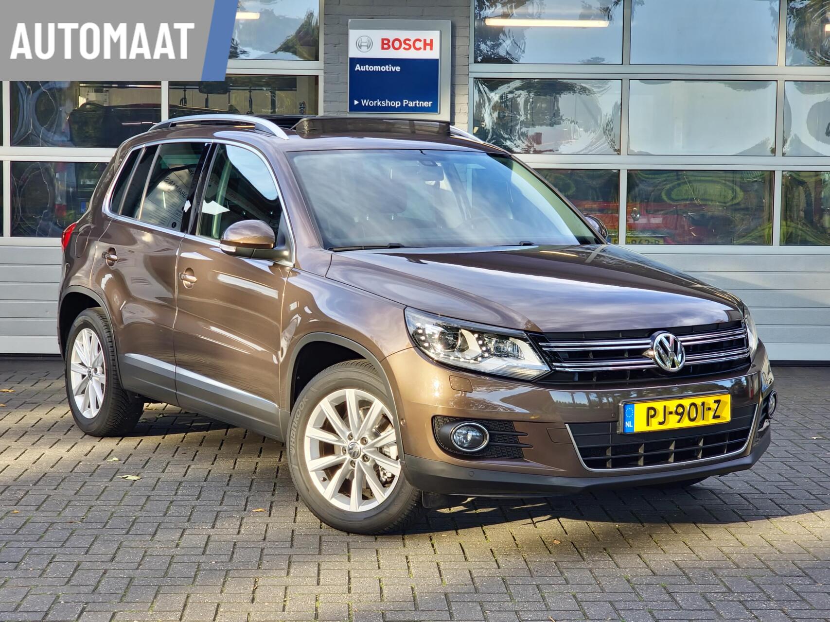 Volkswagen Tiguan 1.4 TSI Sport&Style 161PK DSG|Pano|Xenon|Trekhaak|Leer|Camera|PDC| 2013 - voorkant