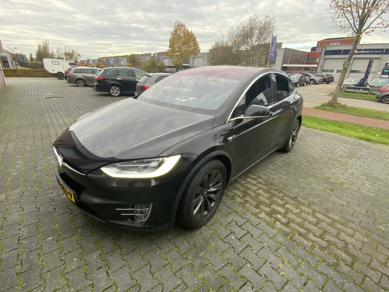 Tesla Model X 100D 7p. 2018 - voorkant