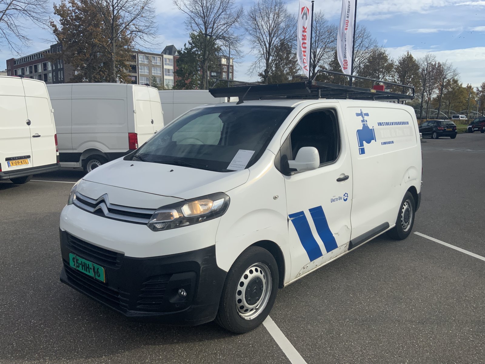 Citroen Jumpy 1.6 BlueHDI 95 Club M 2017 - voorkant