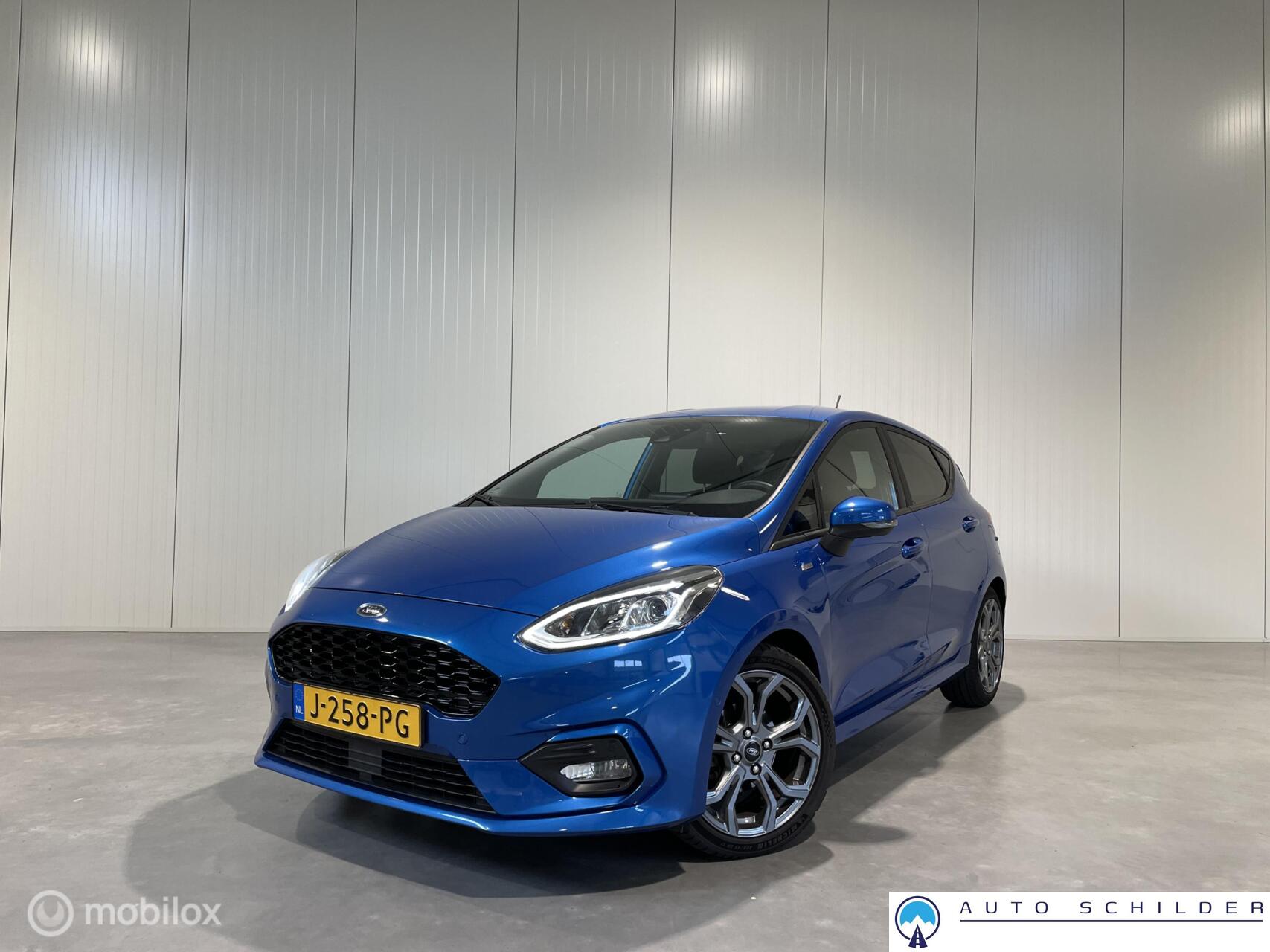 Ford Fiesta 1.0 EcoBoost ST-Line X, Clima|Org. NL|B&O|Led|Pdc|Cruise|Carplay|Navi 2020 - voorkant