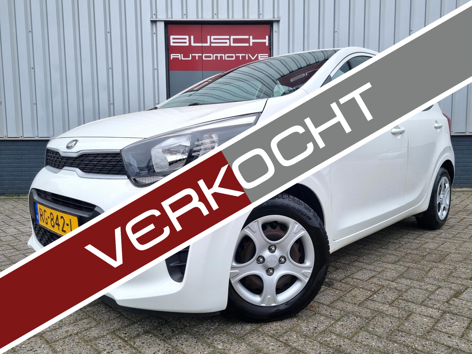 Kia Picanto 1.0 CVVT 5 deurs Economy PlusLine APPLE CARPLAY! 2017 - voorkant