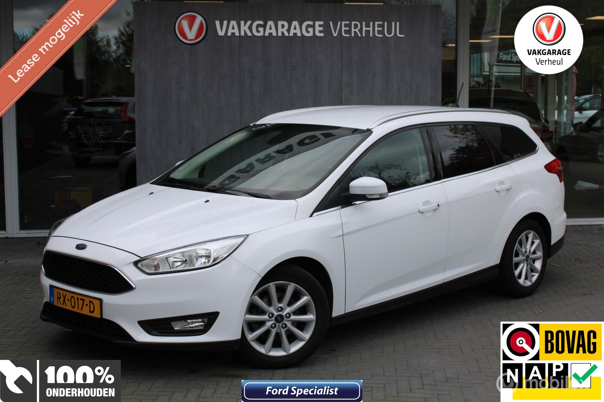 Ford Focus 1.0 Edition|125Pk|Trekhaak|Navi|Boekjes|Nap 2018 - voorkant