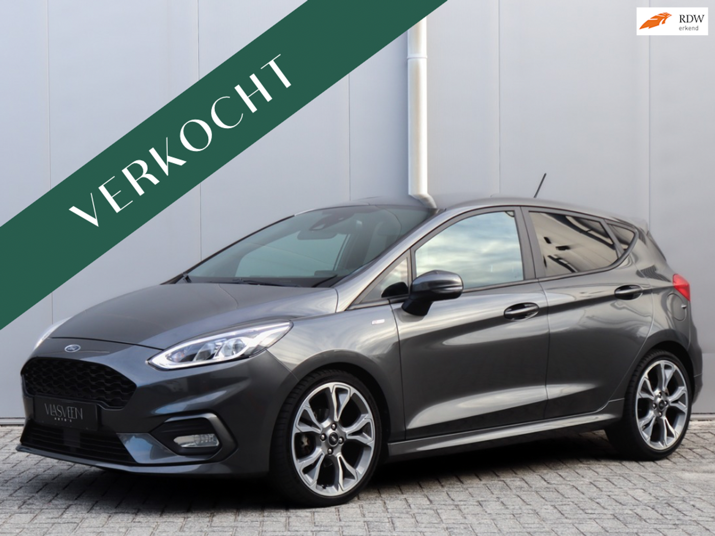 Ford Fiesta 1.0 EcoBoost ST 85.000KM NAP!! Full! Half leer! 2018 - voorkant