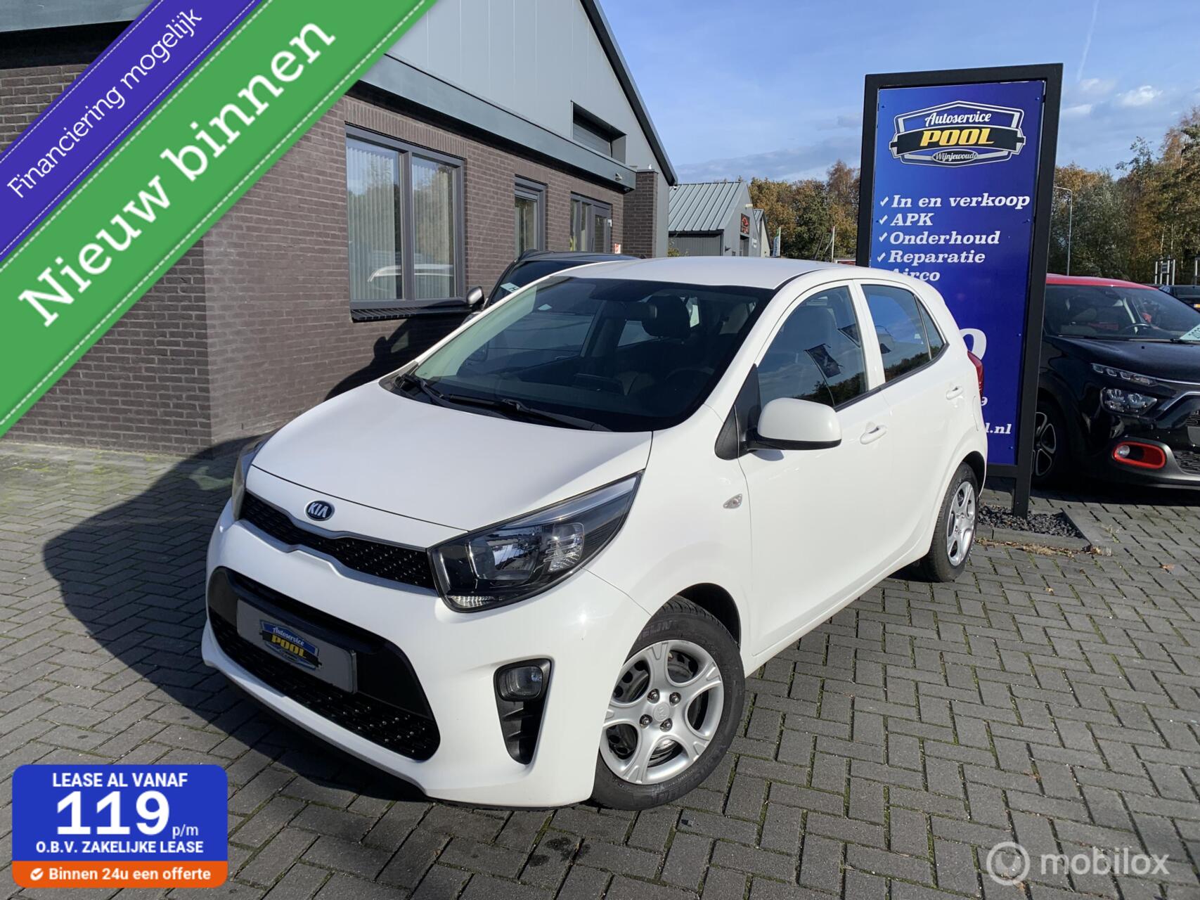 Kia Picanto 1.0 CVVT EconomyLine  |A/C|Navi|Bluetooth|Isofix 2019 - voorkant