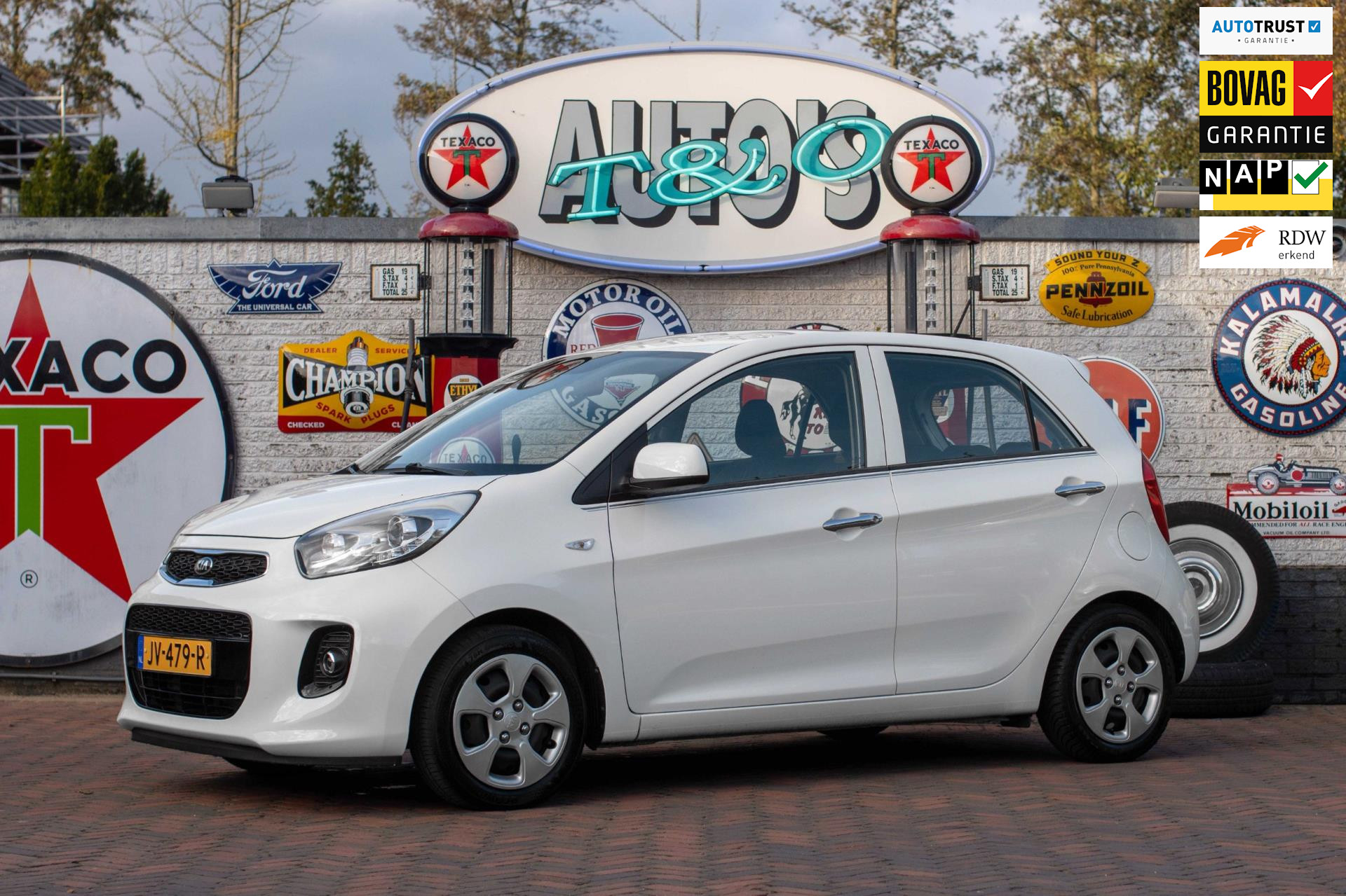 Kia Picanto 1.0 CVVT Dynamic 2e Eig. 71.400 km +NAP NL-auto 2016 - voorkant
