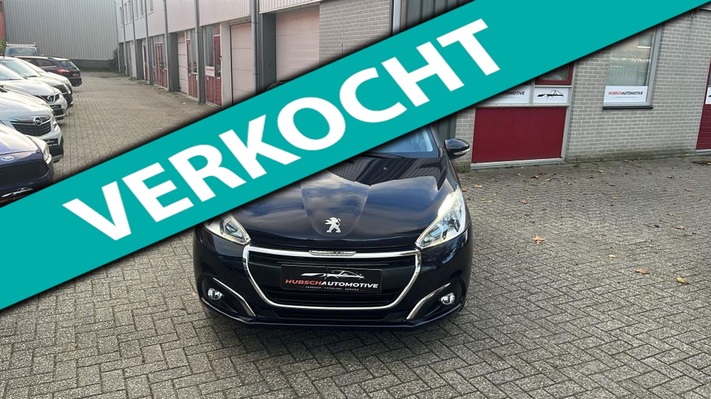 Peugeot 208 1.2 PureTech Blue Lion 2018 - voorkant