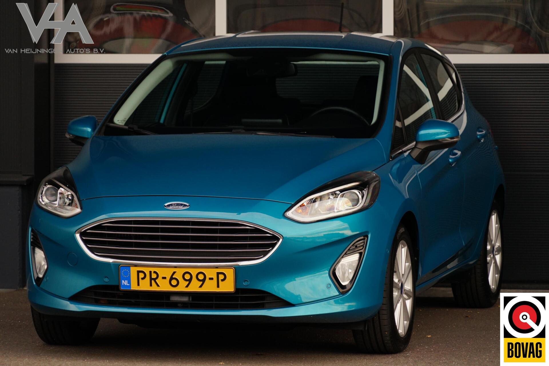 Ford Fiesta 1.0 EcoBoost Titanium, CarPlay, B&O, ACC, camera 2017 - voorkant