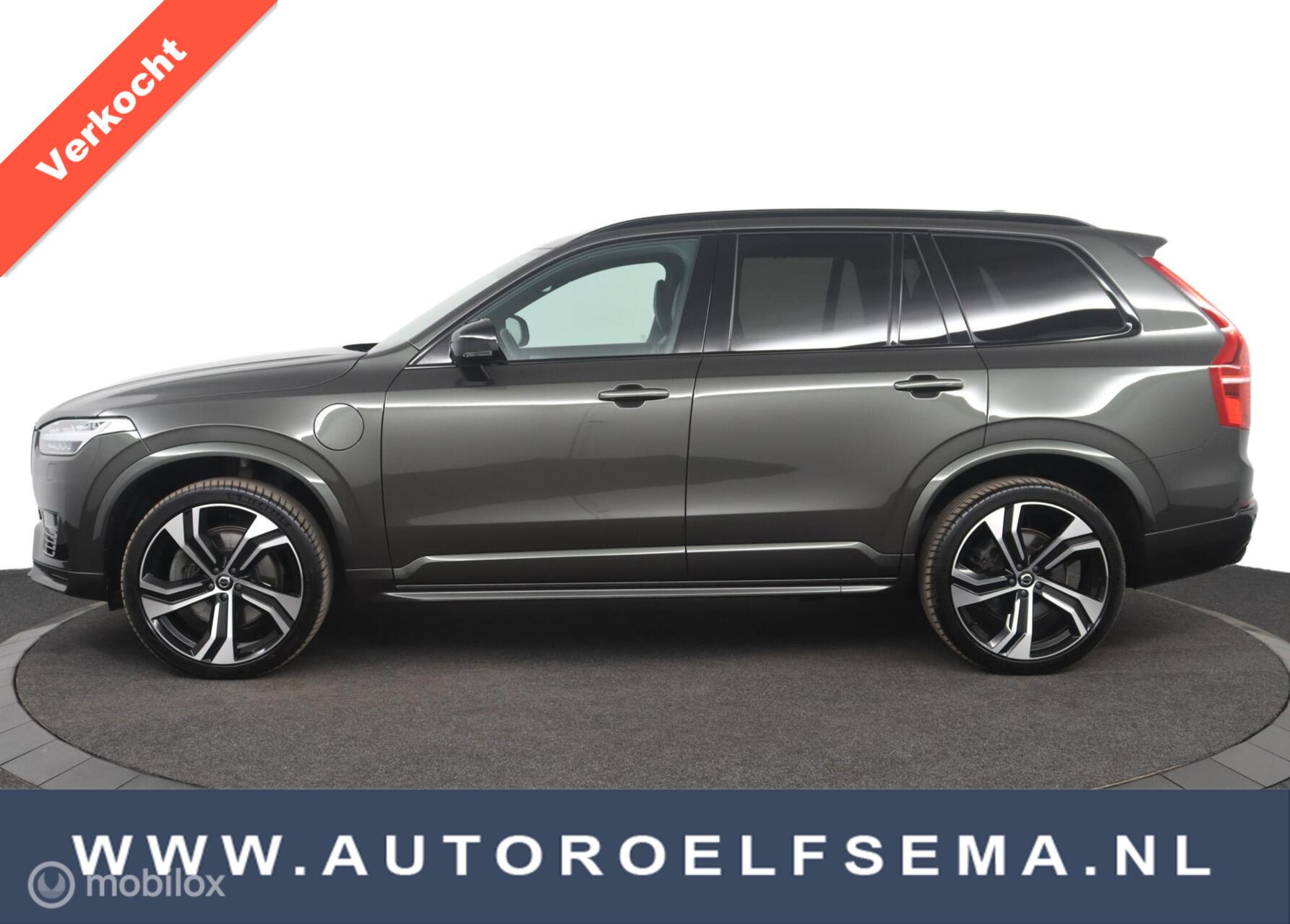 Volvo Xc90 T8 Recharge AWD R-Design|LONG RANGE|ACC|PANO- Schuifdak|H&K|360 camera| 2022 - voorkant