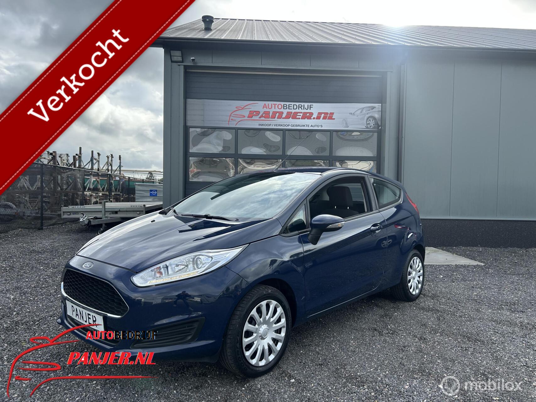 Ford Fiesta 1.25  "AIRCO+LED+EL.PAKKET+ZUINIG" 2016 - voorkant
