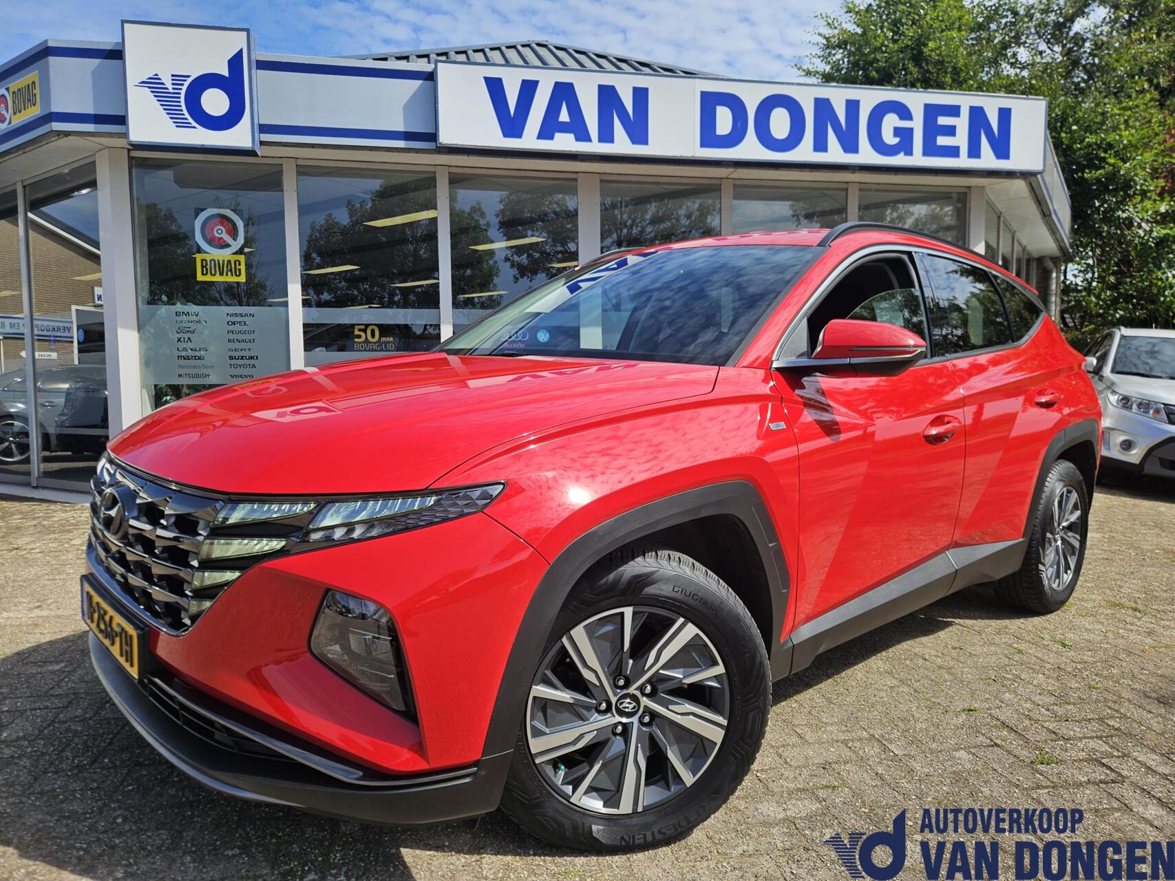 Hyundai Tucson 1.6 T-GDI MHEV Comfort | Trekhaak / Carplay / Navigatie  / Winterpack 2021 - voorkant