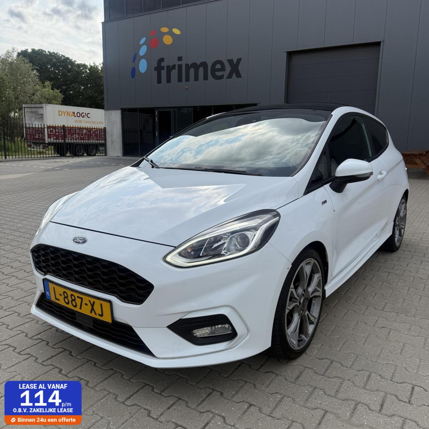 Ford Fiesta 1.0 ST-Line | Panoramadak | Camera | Sport 2017 - voorkant