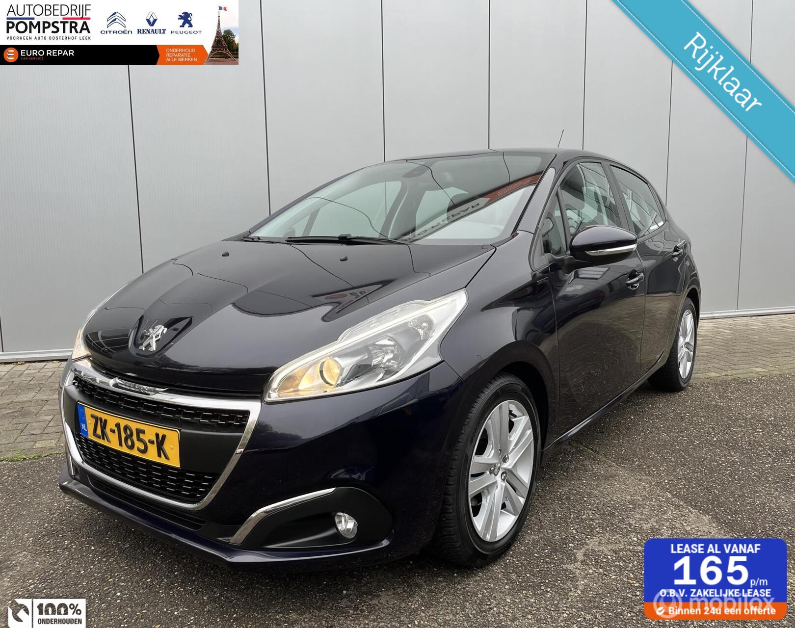 Peugeot 208 1.2 PureTech Signature 82PK NAVI/AIRCO/TREKHAAK 2019 - voorkant