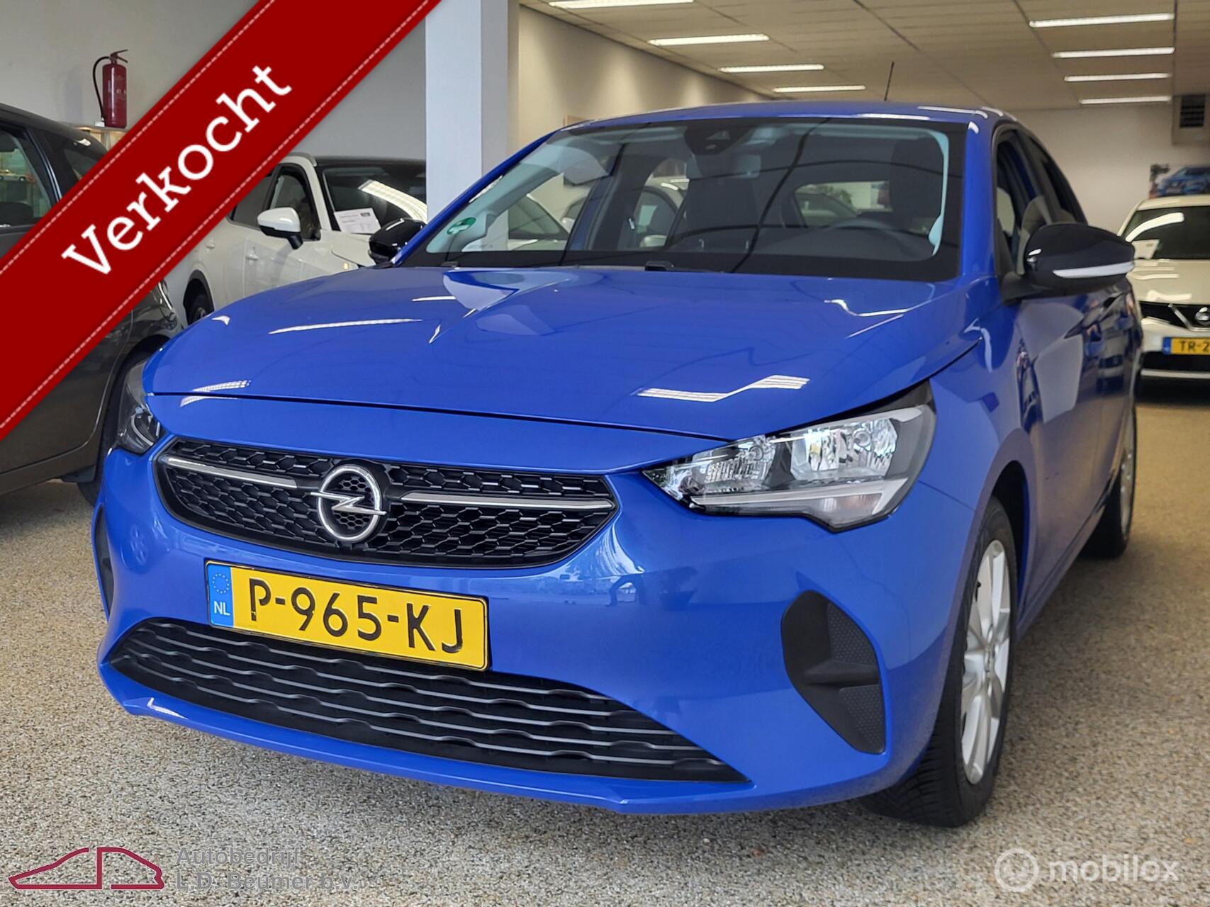 Opel Corsa 1.2 Edition Business  *NL, NAVI, LMV, RIJKLAARPRIJS!* 2022 - voorkant