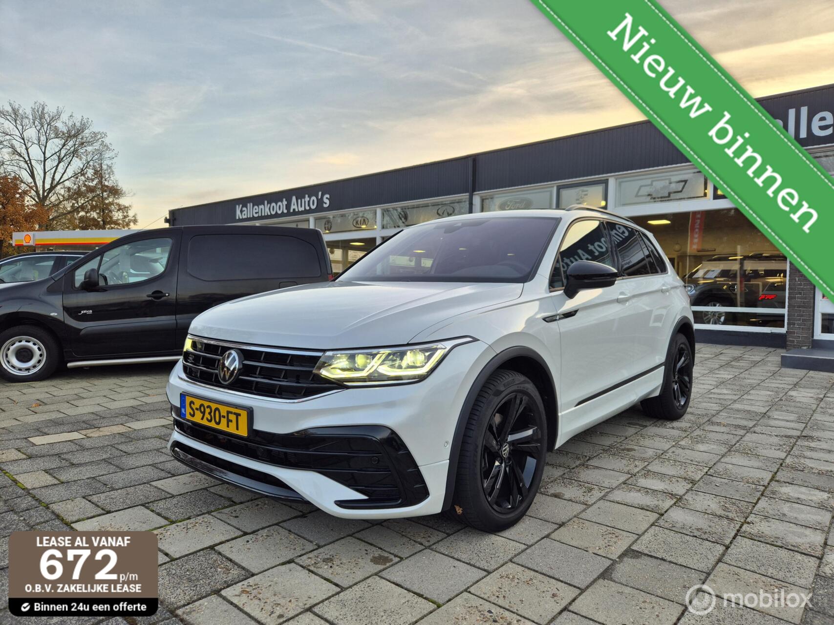 Volkswagen Tiguan 1.5 TSI 2x R-Line, Pano, harman/kardon 2023 - voorkant